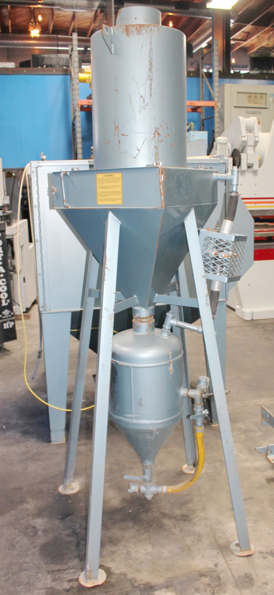 Universal Suction Type Blast Cabinet & Dust Collector | 60" x 48" x 36", Mdl: 60x48x36PDH-DC200, S/ - Image 10 of 20