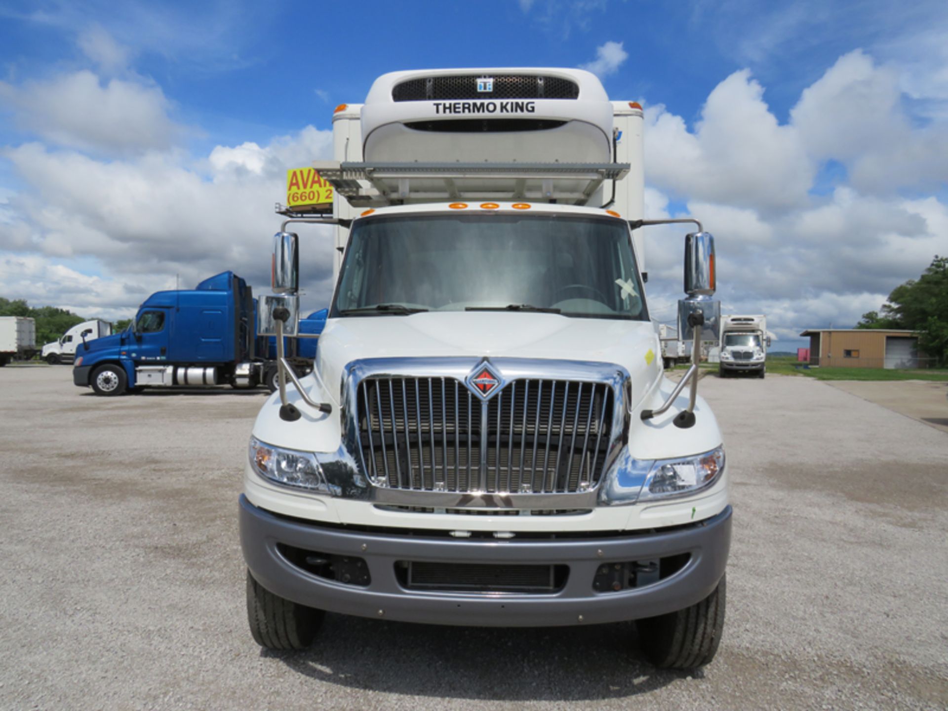 2018 INTERNATIONAL 4400 SBA 6X4 REFRIGERATED BOX TRUCK VIN#: 1HTMSTAR6JH049073, Approx Miles: 16423, - Image 2 of 8