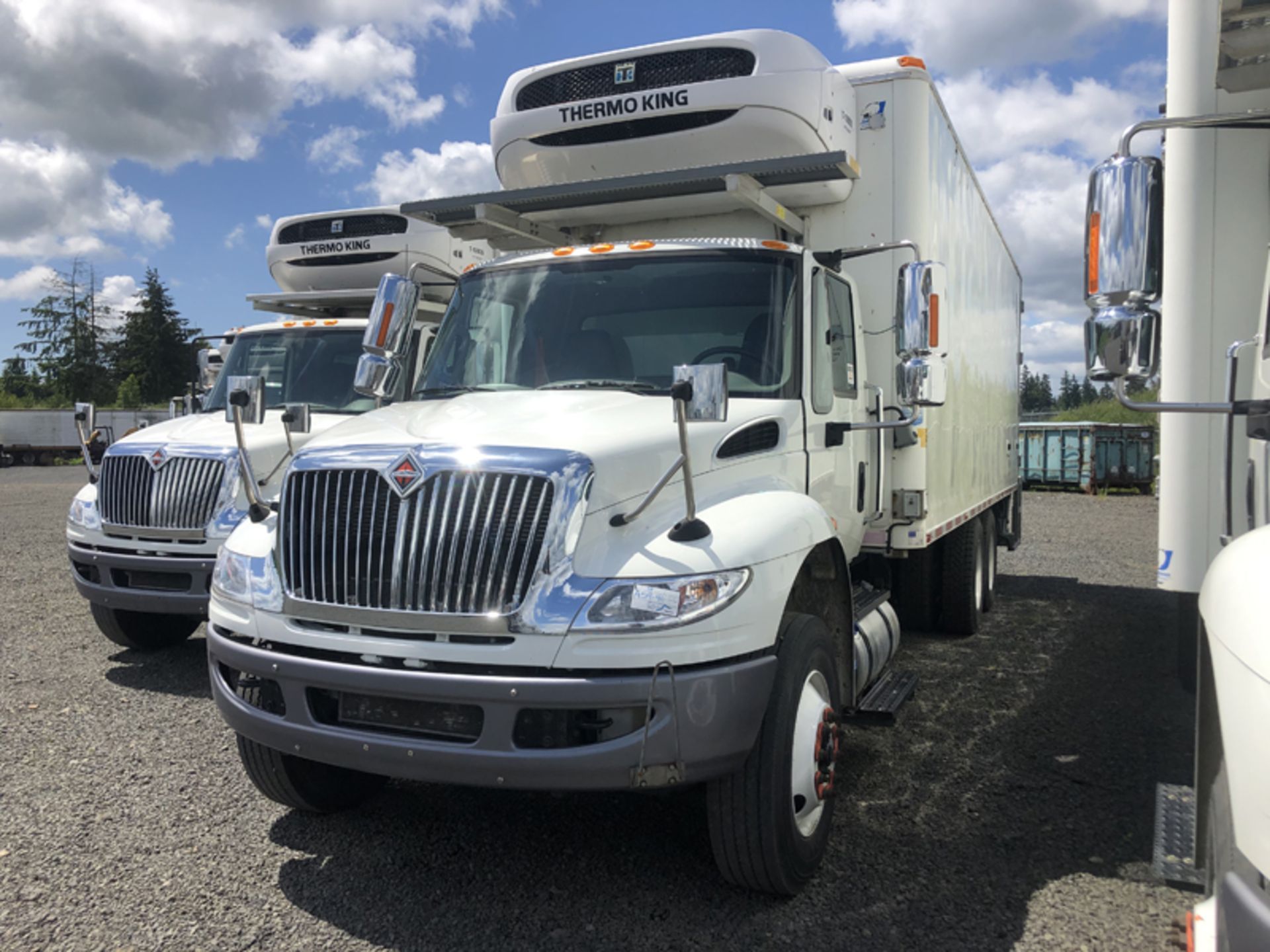 2018 INTERNATIONAL 4400 SBA 6X4 REFRIGERATED BOX TRUCK VIN#: 1HTMSTAR6JH529839, Approx Miles: 36496,