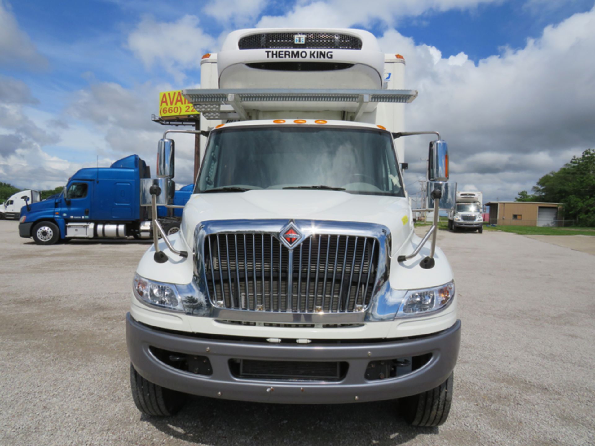 2018 INTERNATIONAL 4400 SBA 6X4 REFRIGERATED BOX TRUCK VIN#: 1HTMSTAR3JH529829, Approx Miles: 27053, - Image 2 of 9