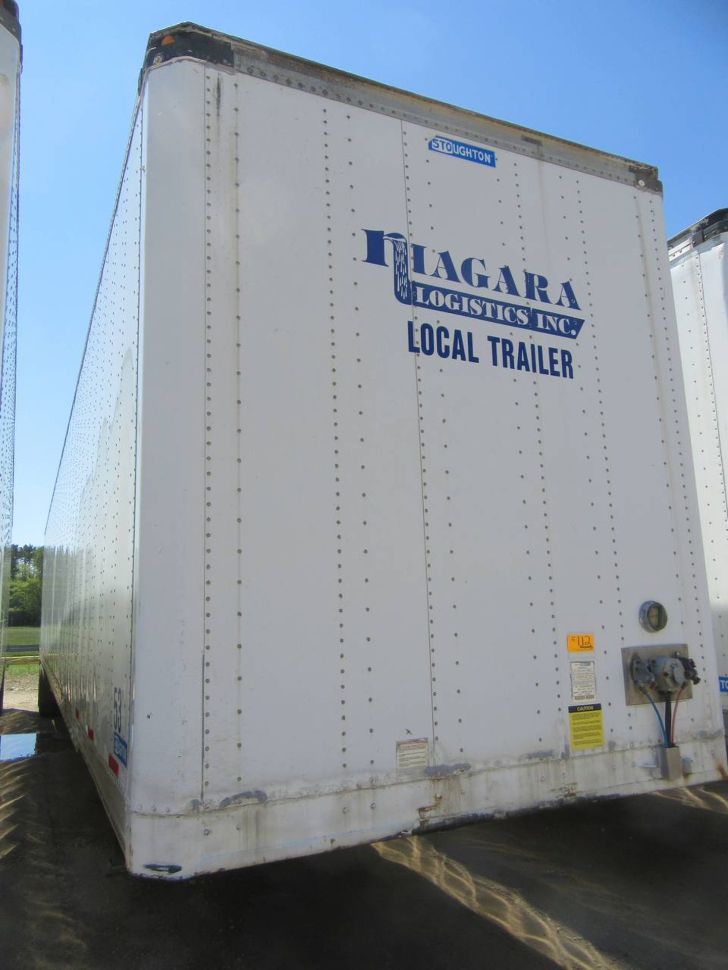 2005 Stoughton AVW-535T-S-C-AR 53' Dry Box Van Trailer - Image 2 of 6