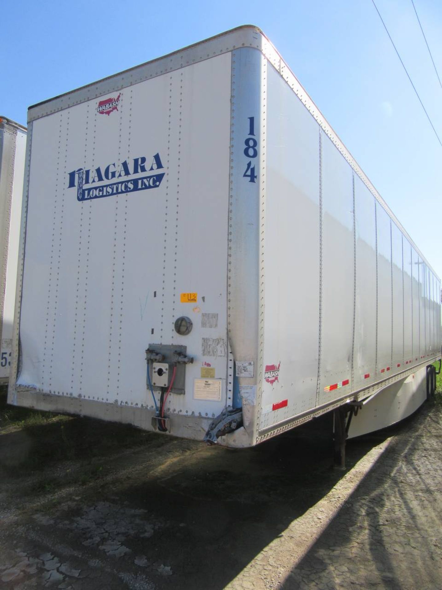 2014 Wabash 53' Dry Box Van Trailer