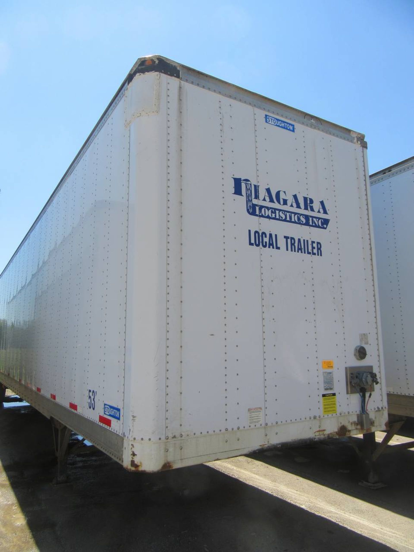 2005 Stoughton AVW-535T-S-C-AR 53' Dry Box Van Trailer - Image 2 of 5