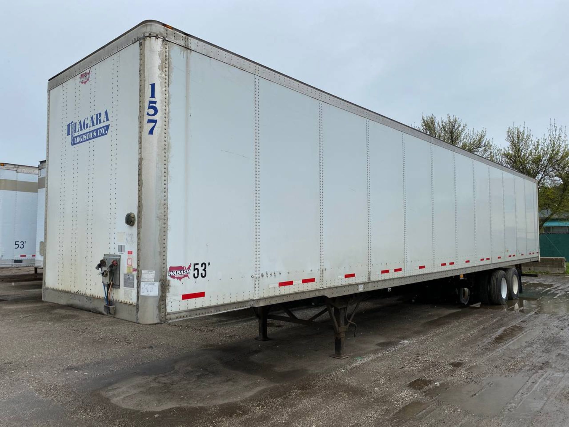 2010 Wabash 53' Dry Box Van Trailer