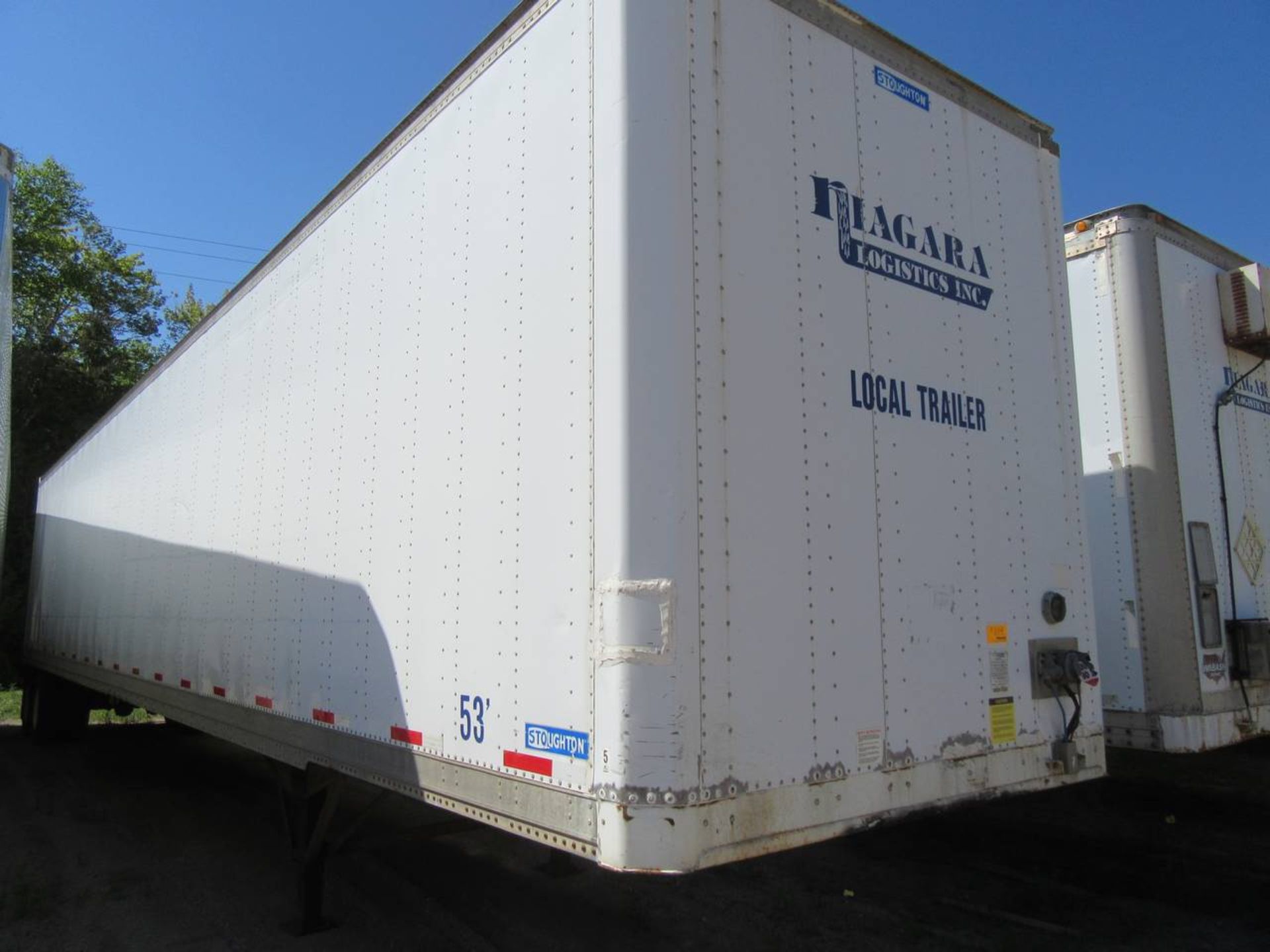 2005 Stoughton AVW-535T-S-C-AR 53' Dry Box Van Trailer - Image 2 of 6