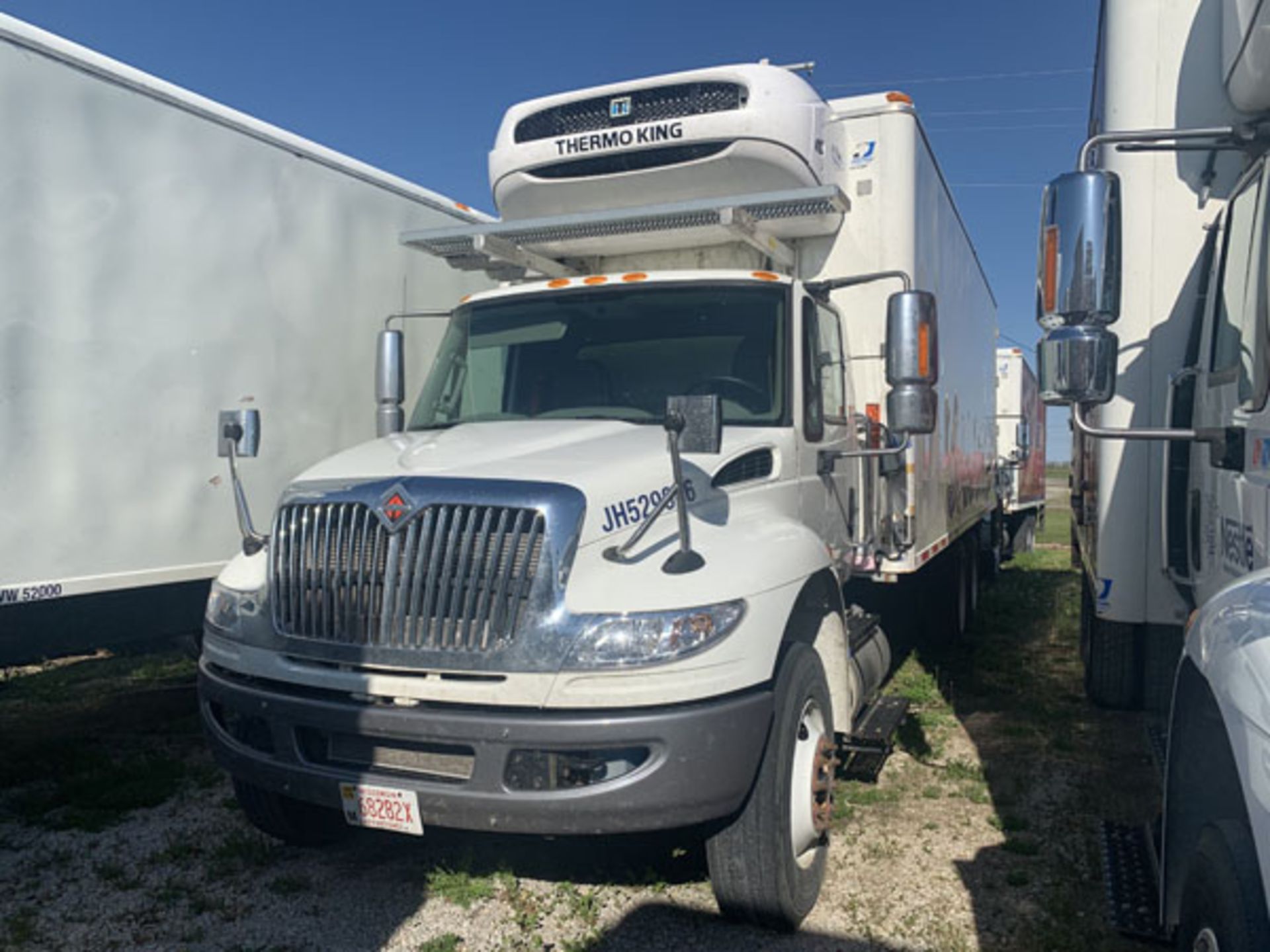 2018 INTERNATIONAL 4400 SBA 6X4 REFRIGERATED BOX TRUCK VIN#: 1HTMSTAR0JH529836, Approx Miles: 70777,