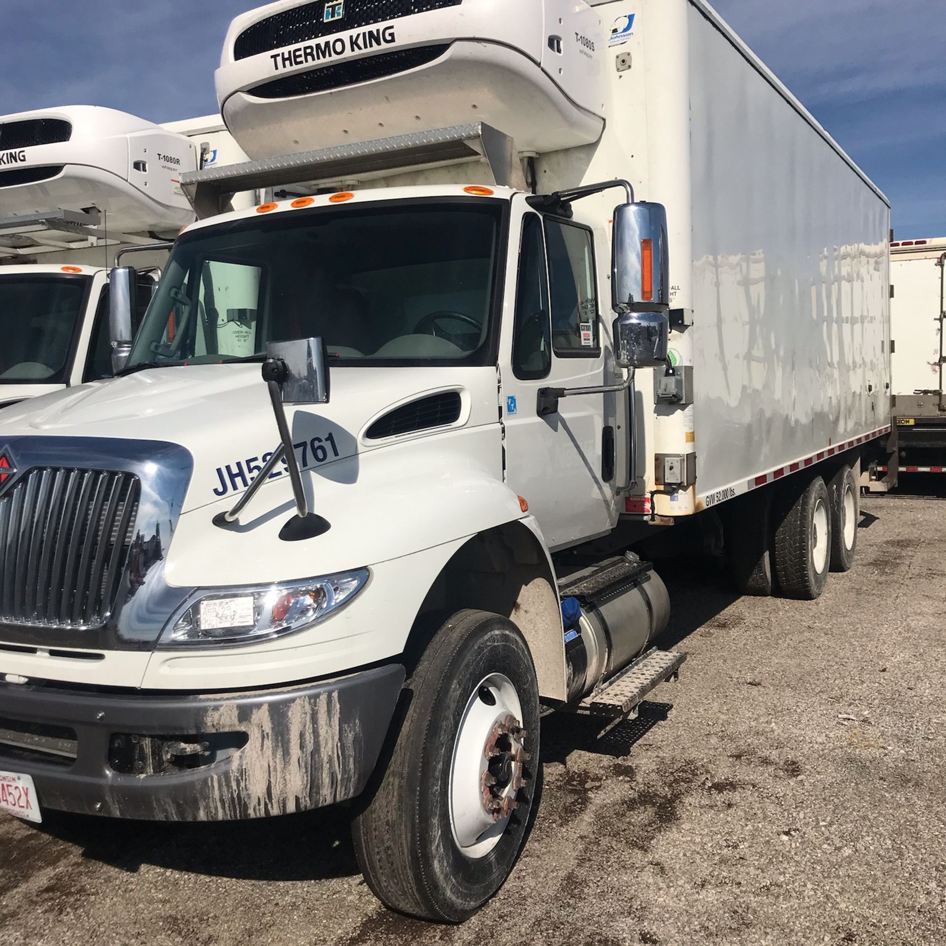 2018 INTERNATIONAL 4400 SBA 6X4 REFRIGERATED BOX TRUCK VIN#: 1HTMSTAR7JH529784, Approx Miles: 75204,