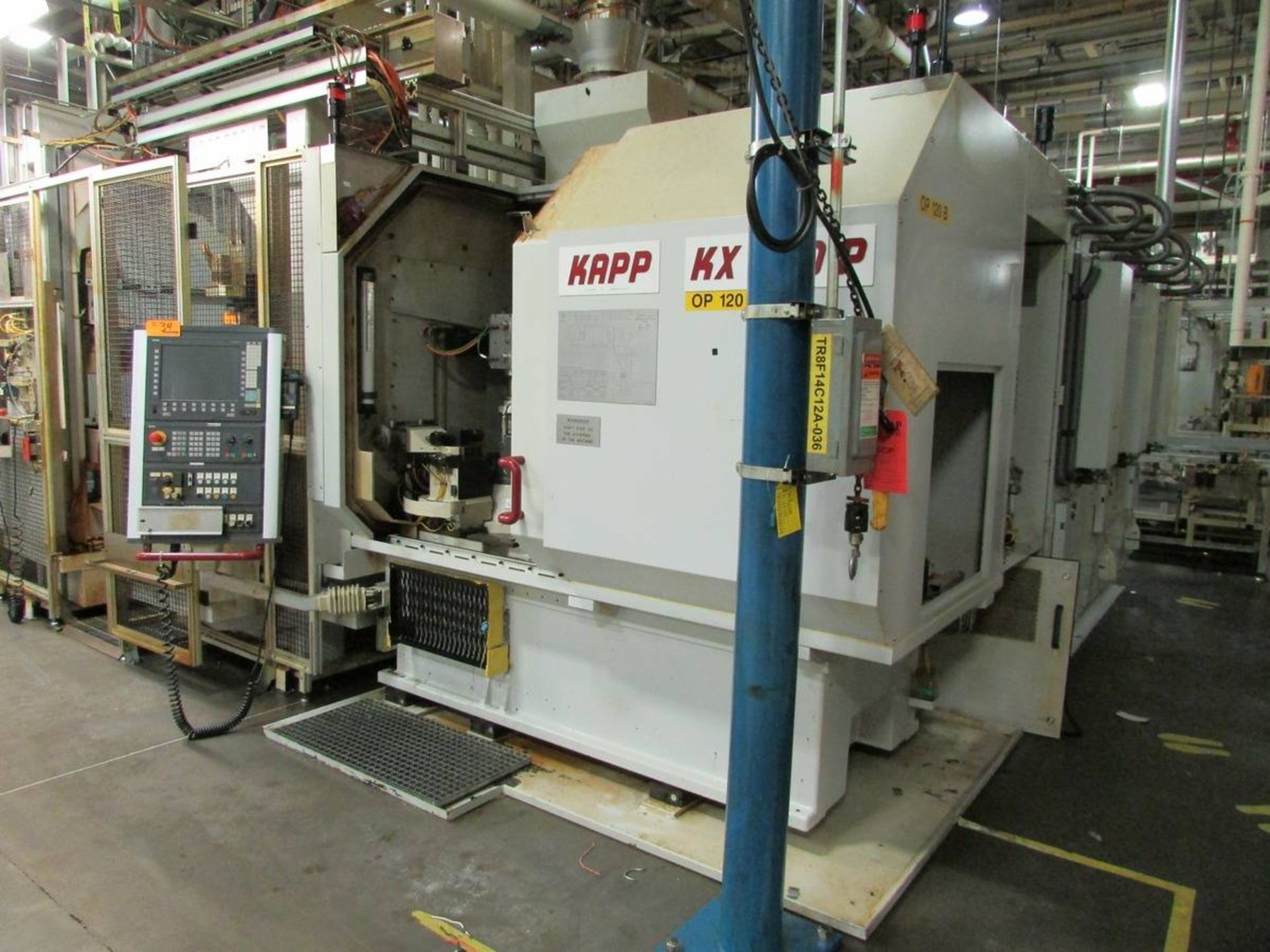 2007 Kapp KX 300P CNC Profile Gear Grinding Machine