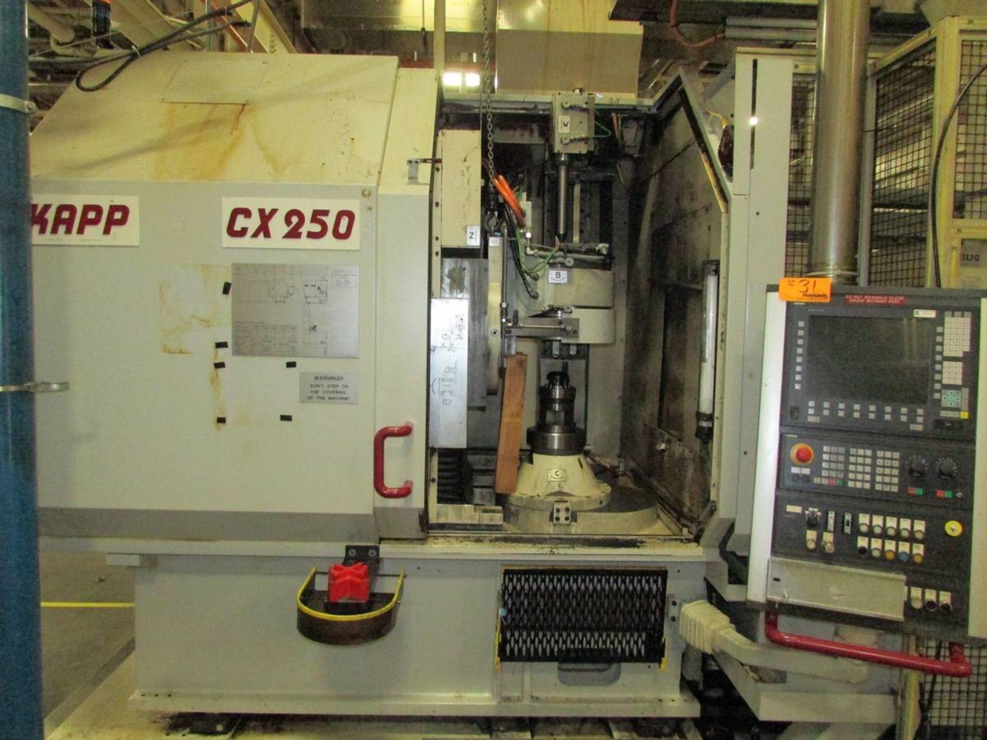 2005 Kapp CX 250 CNC Gear Honing Machine - Image 2 of 17