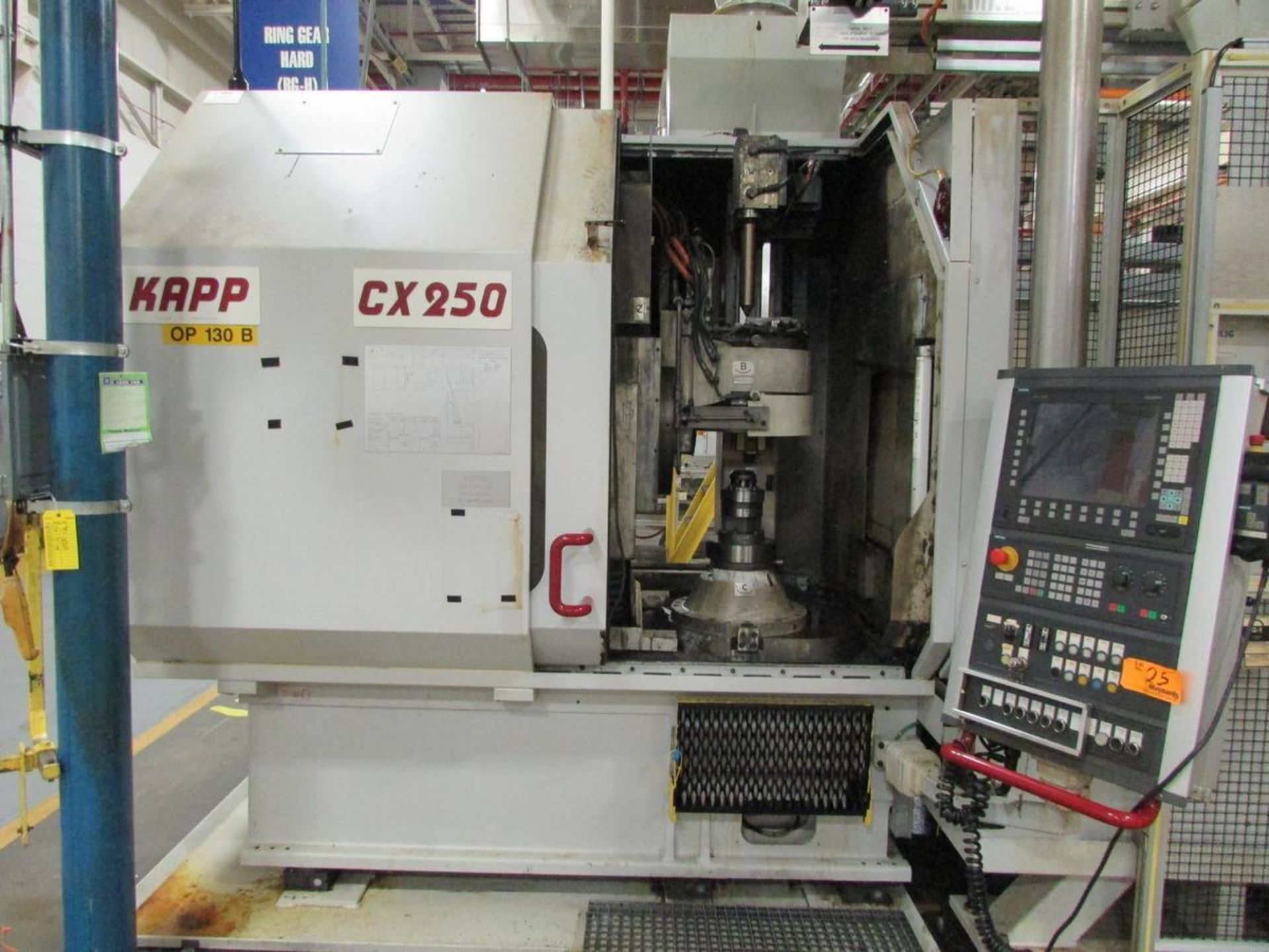 2007 Kapp CX 250 CNC Gear Honing Machine - Image 2 of 18