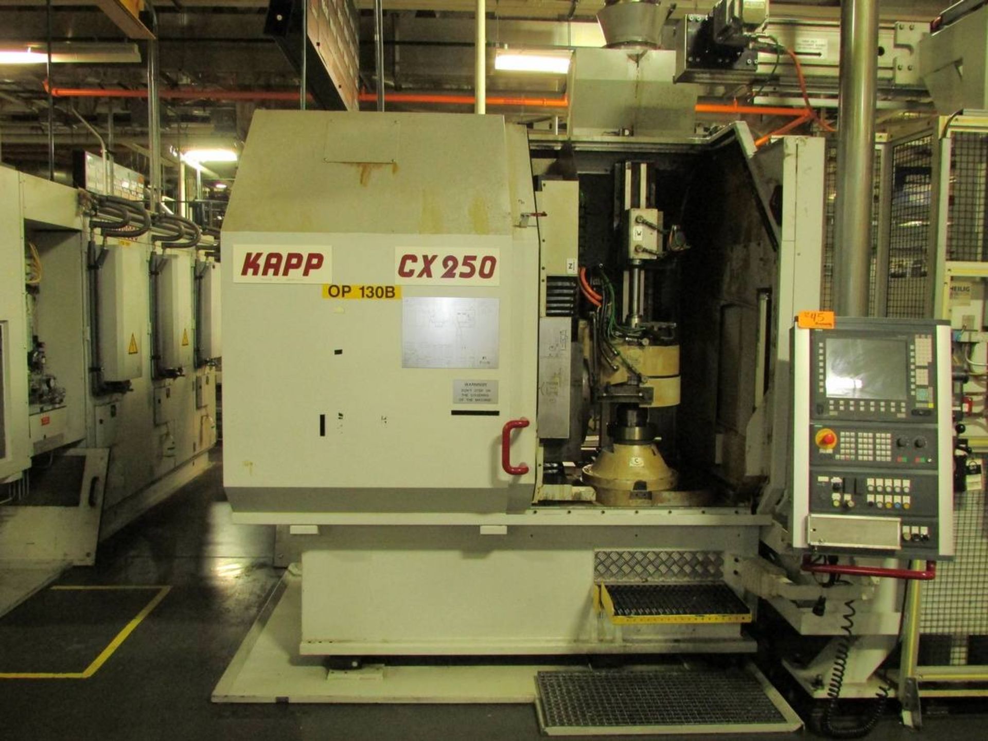 2007 Kapp CX 250 CNC Gear Honing Machine - Image 2 of 18