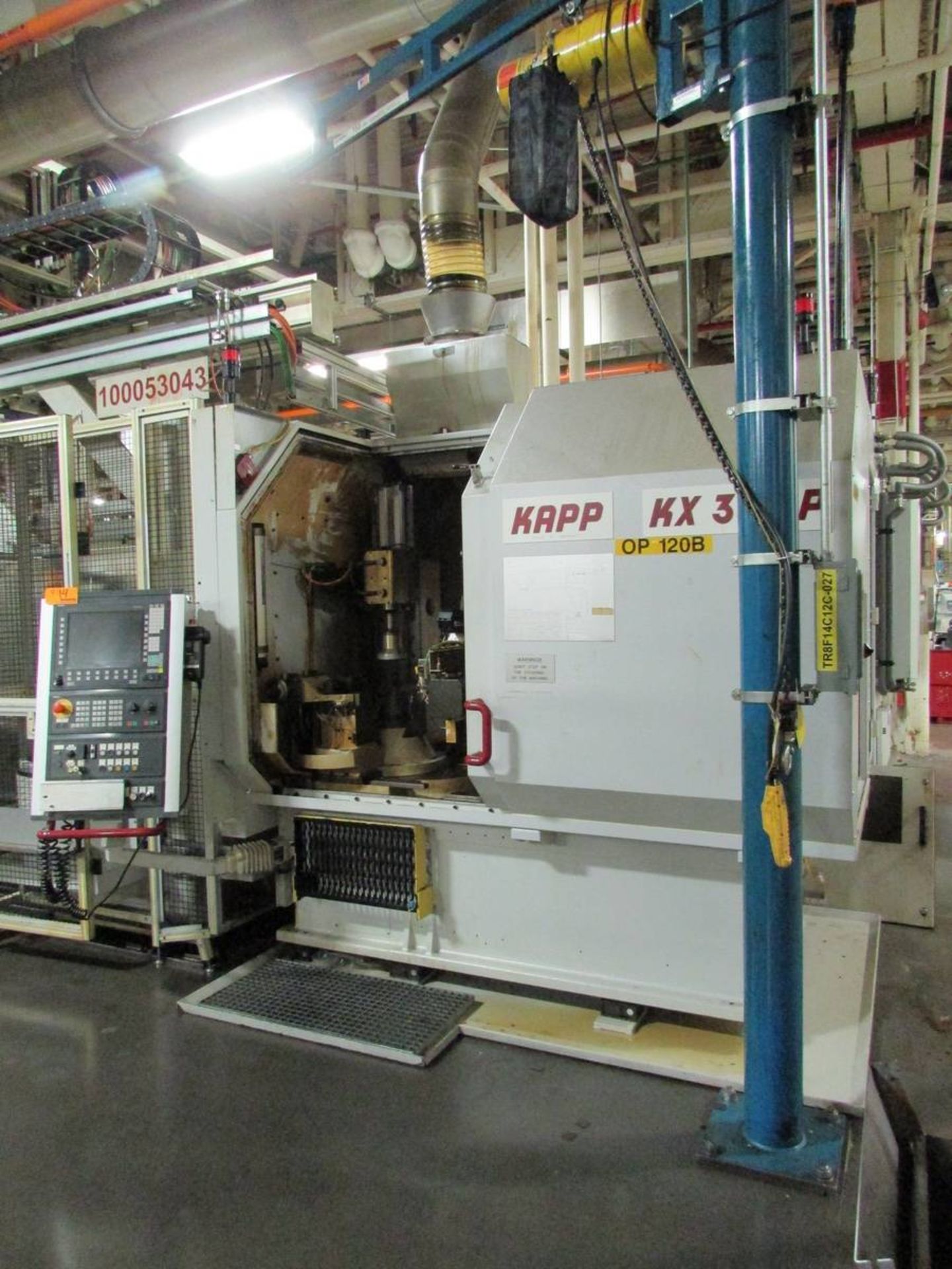 2007 Kapp KX 300P CNC Profile Gear Grinding Machine