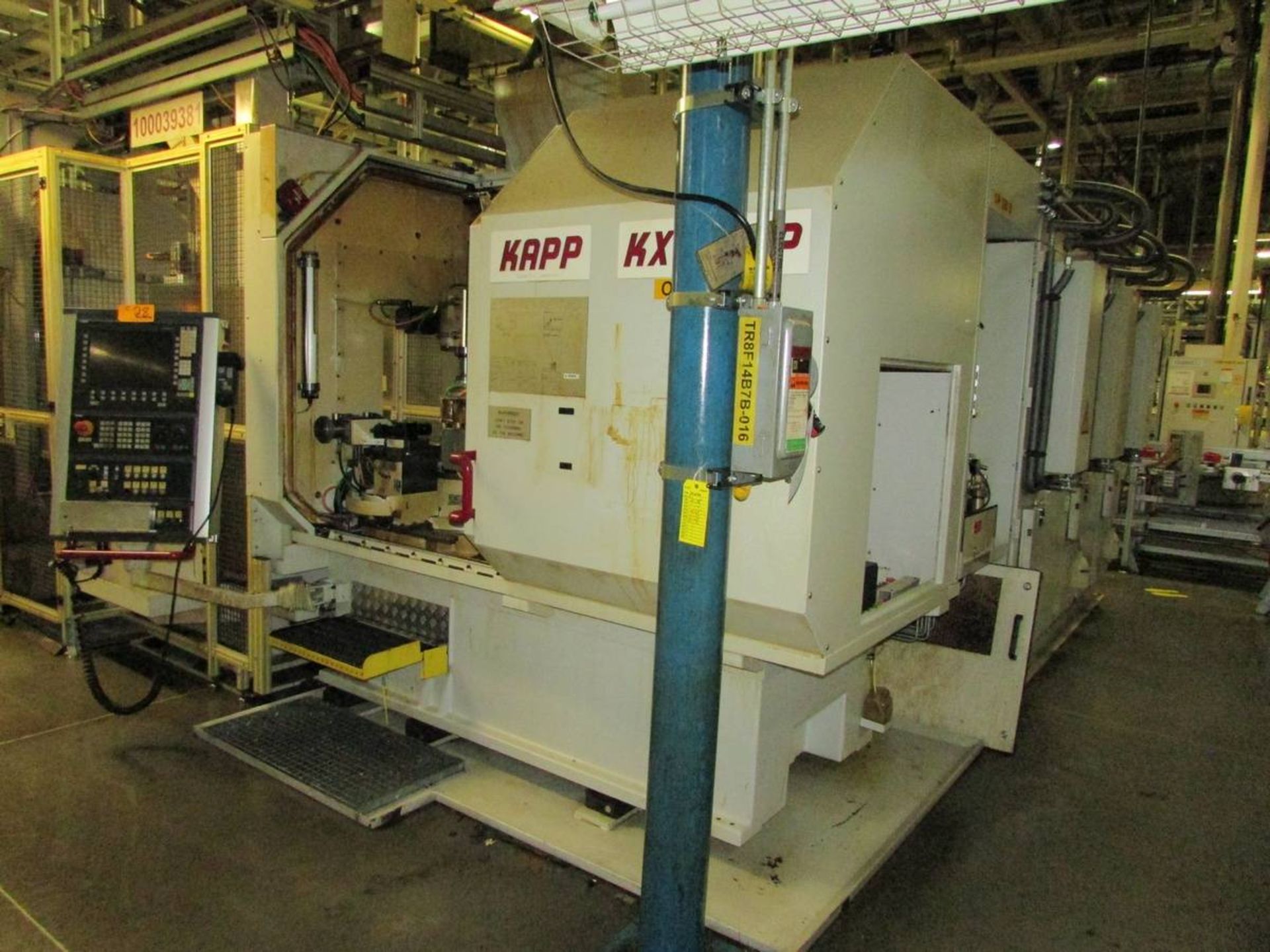 2006 Kapp KX 300P CNC Profile Gear Grinding Machine