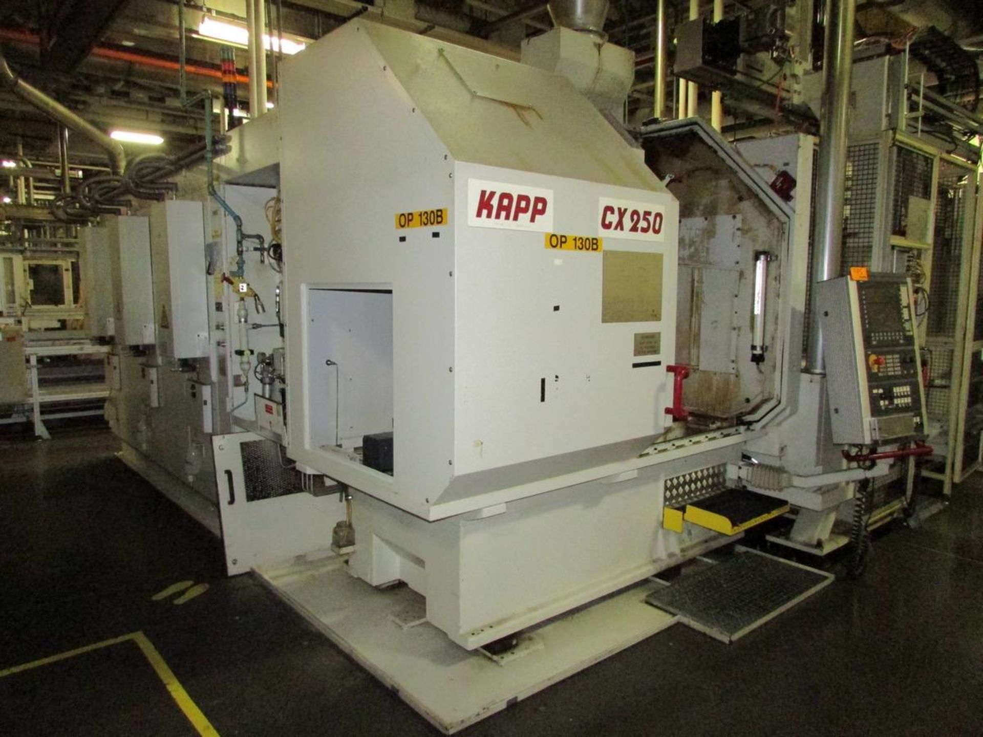 2007 Kapp CX 250 CNC Gear Honing Machine