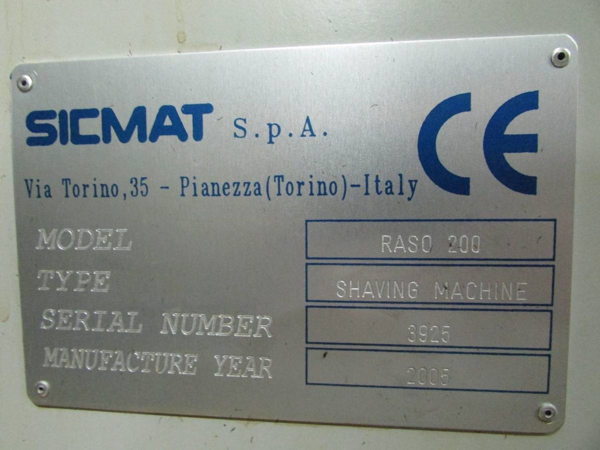 2005 Sicmat RASO 200 5 AX CNC Gear Shaving Machine - Image 14 of 14