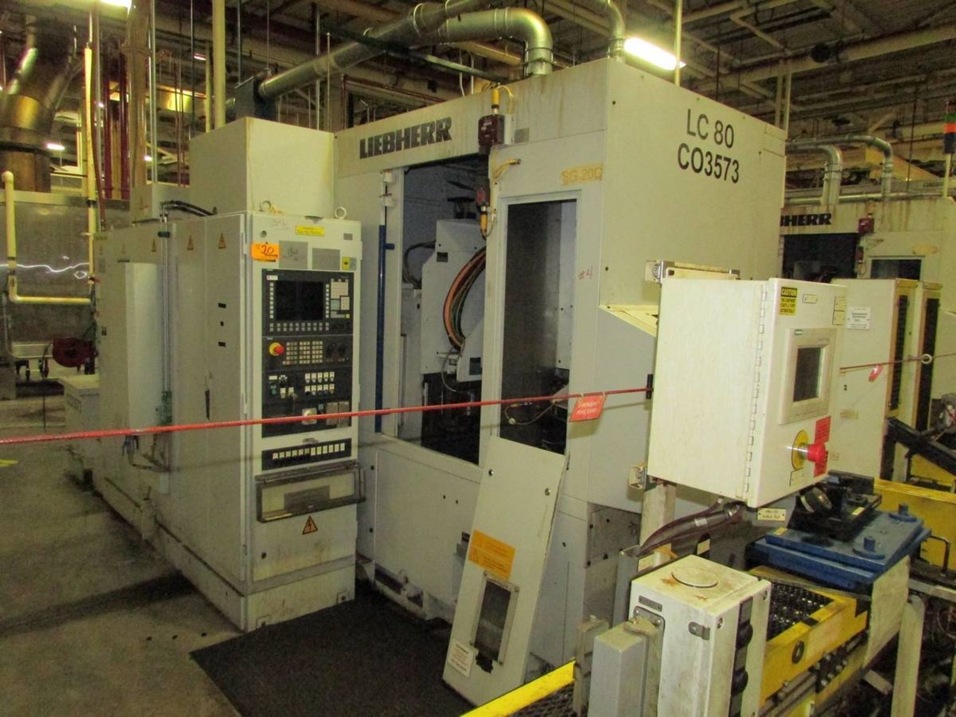 2005 Liebherr LC 80 CNC Gear Hobbing Machine