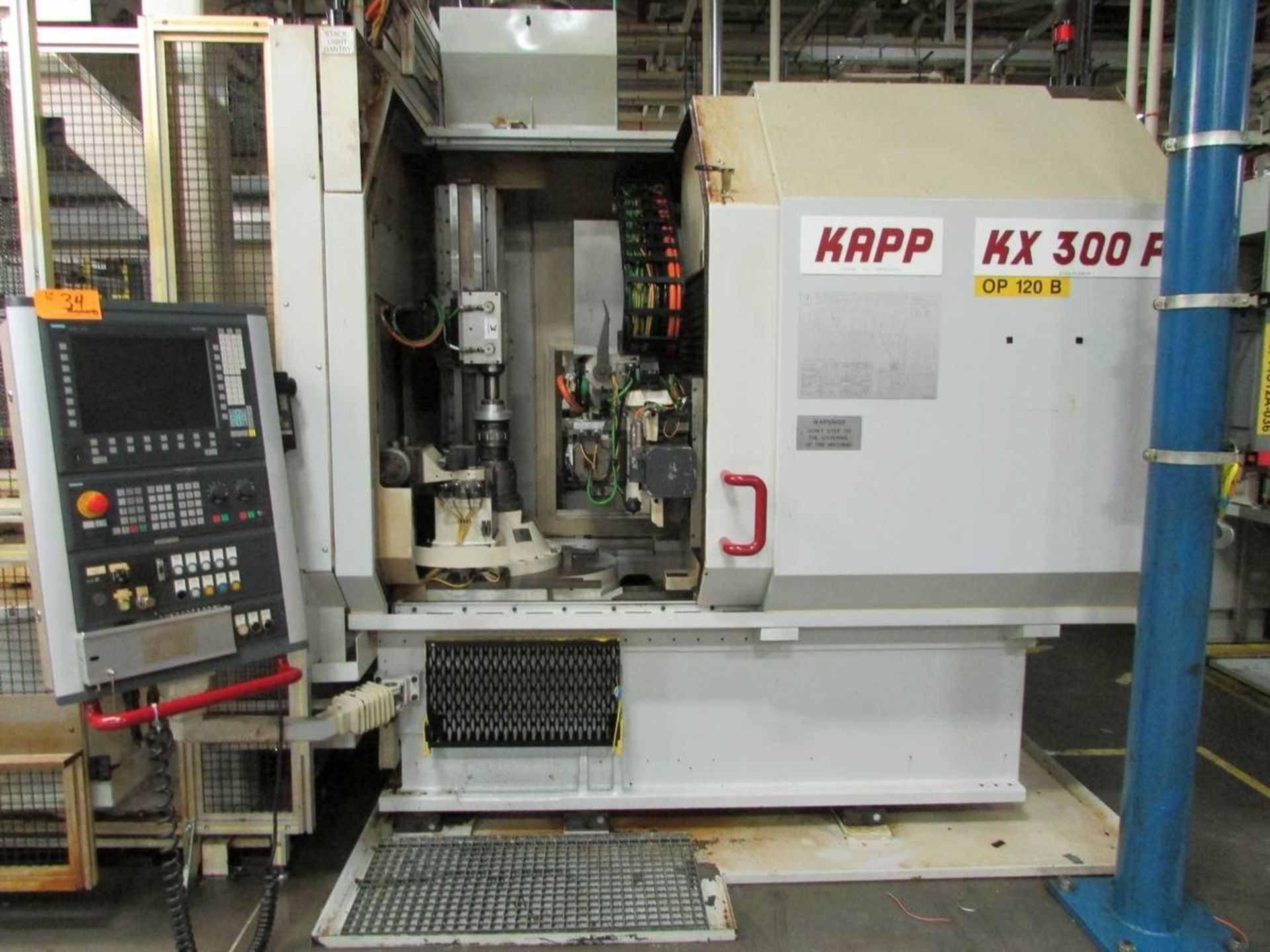 2007 Kapp KX 300P CNC Profile Gear Grinding Machine - Image 2 of 18