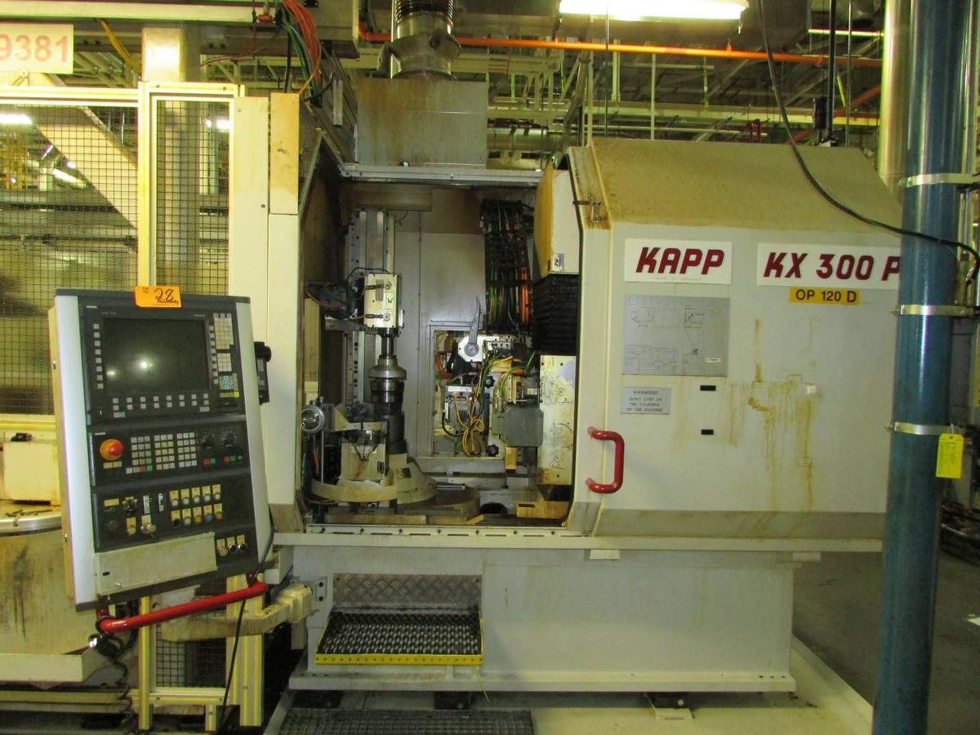 2006 Kapp KX 300P CNC Profile Gear Grinding Machine - Image 2 of 18