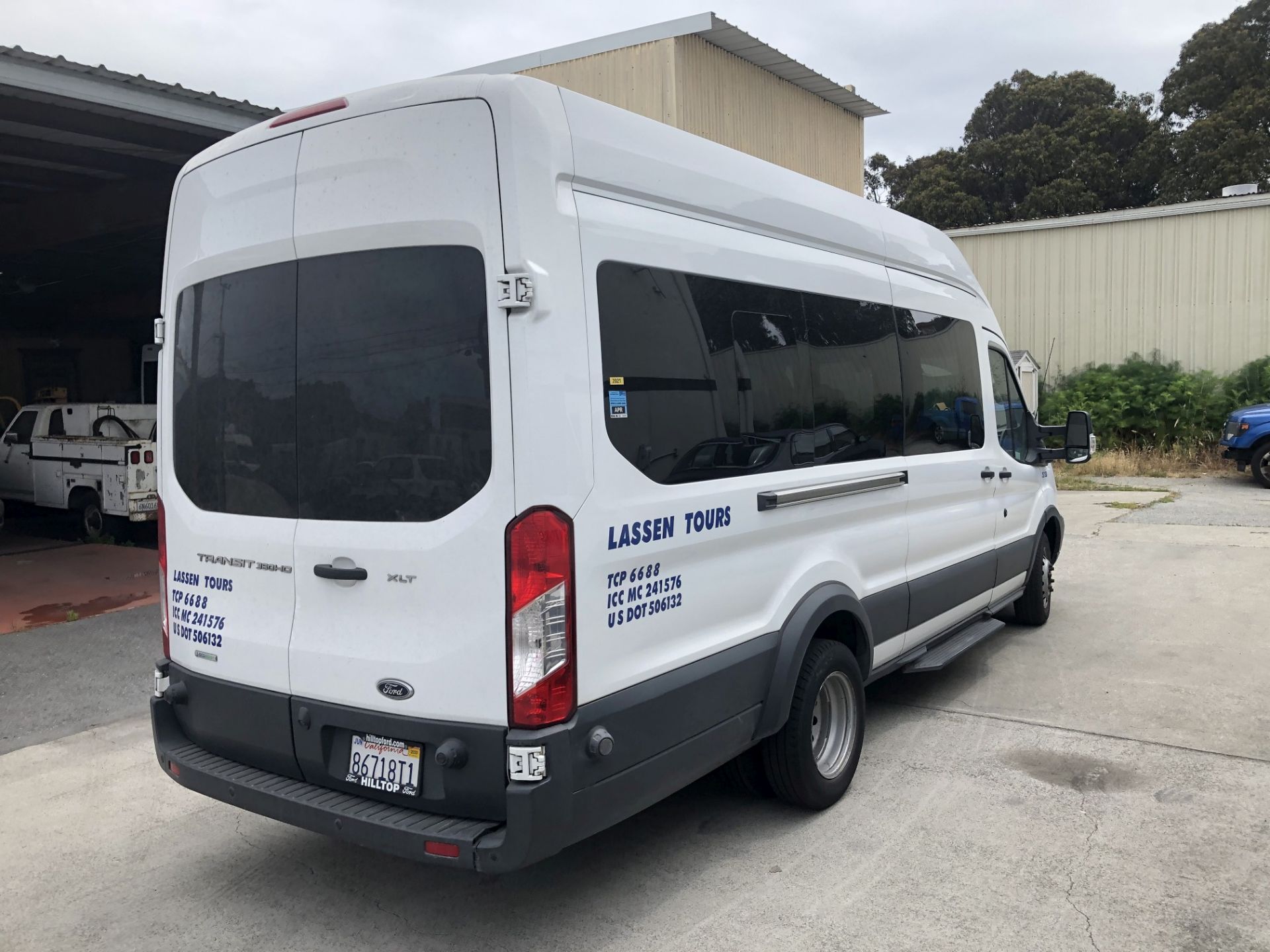 2015 Ford Transit 350HD XLT Passenger Van (High Roof), Odometer Read: 316,641 Miles on 5/30/2020, - Image 4 of 12