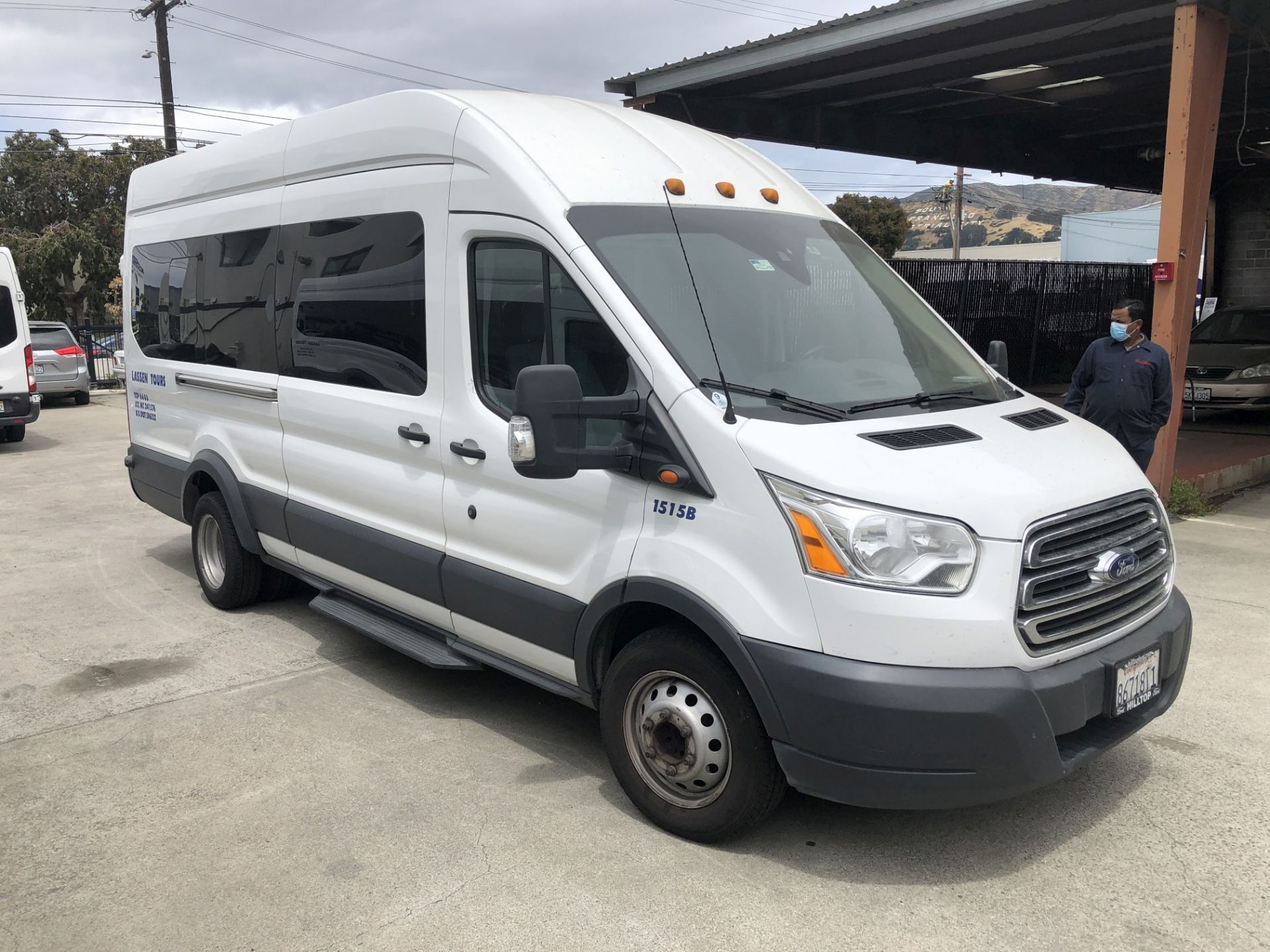 2015 Ford Transit 350HD XLT Passenger Van (High Roof), Odometer Read: 316,641 Miles on 5/30/2020, - Image 3 of 12