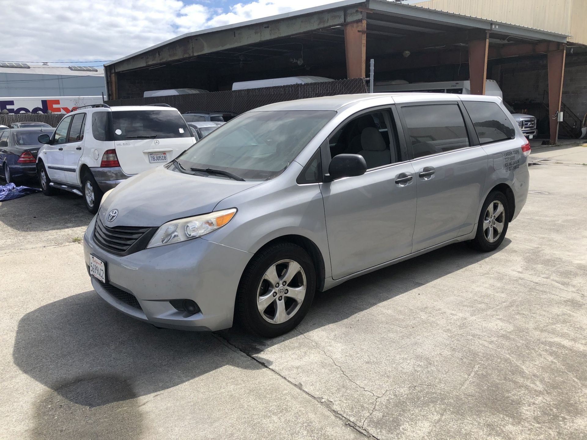 2013 Toyota Sienna L 7-Passenger Minivan, Odometer Read: 220,050 Miles on 5/30/2020, VIN: