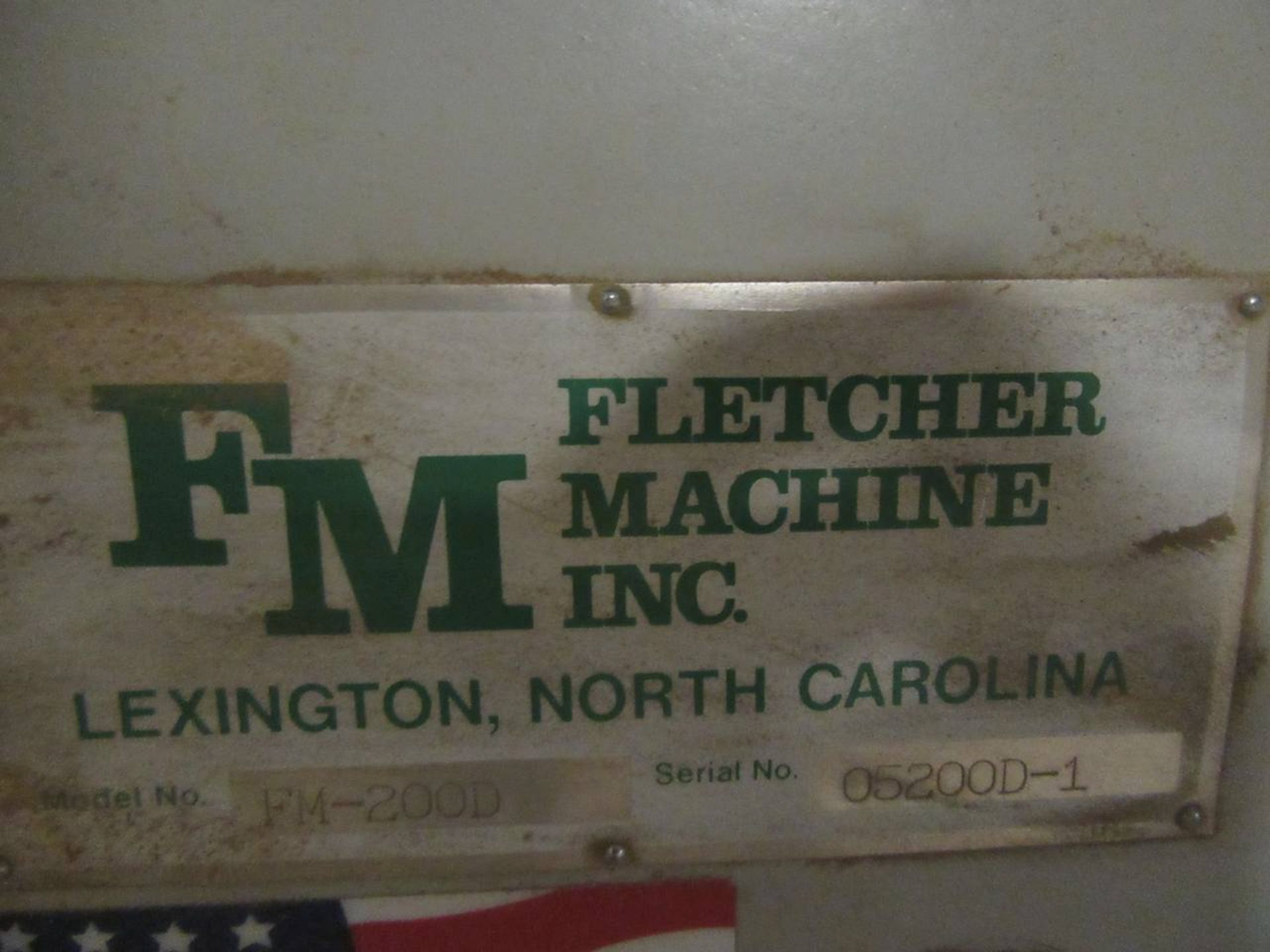 Fletcher FM-200D Double Sided Edge Foiler - Image 2 of 19