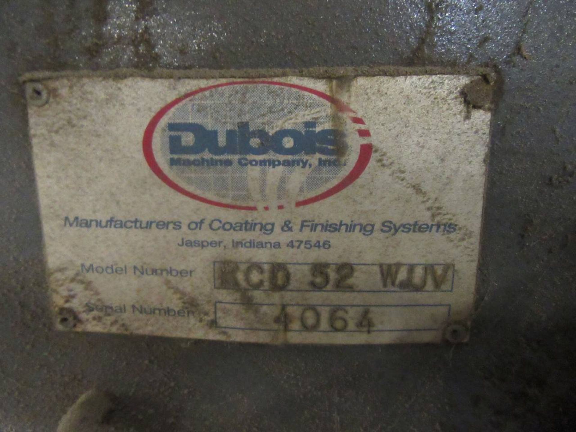 Dubois RCD 52 WUV Roll Machine - Image 9 of 9