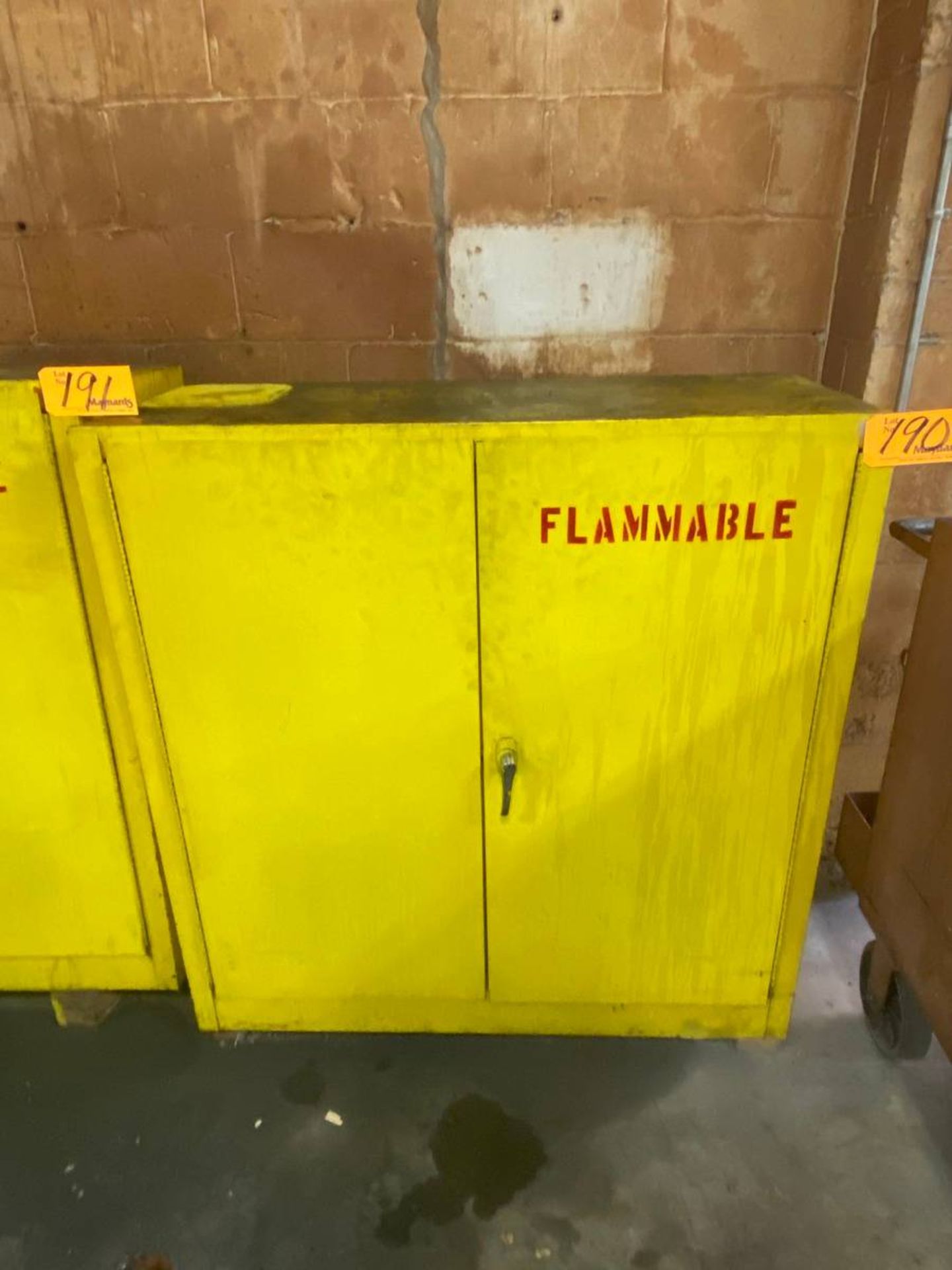 2-Door 43'' W x 18'' L Flammable Cabinet - Image 3 of 3