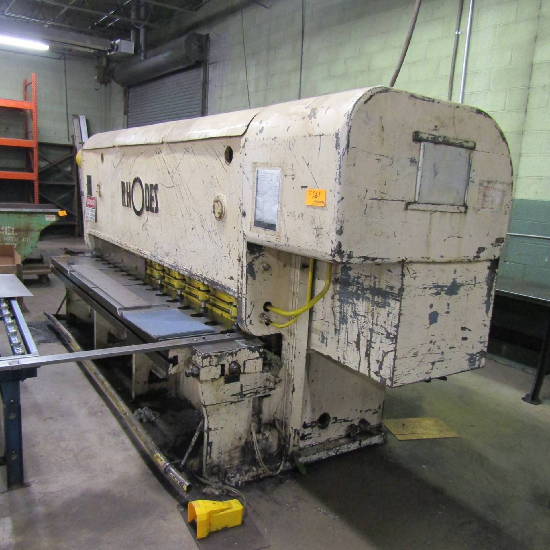 Rhodes Hydraulic Shear