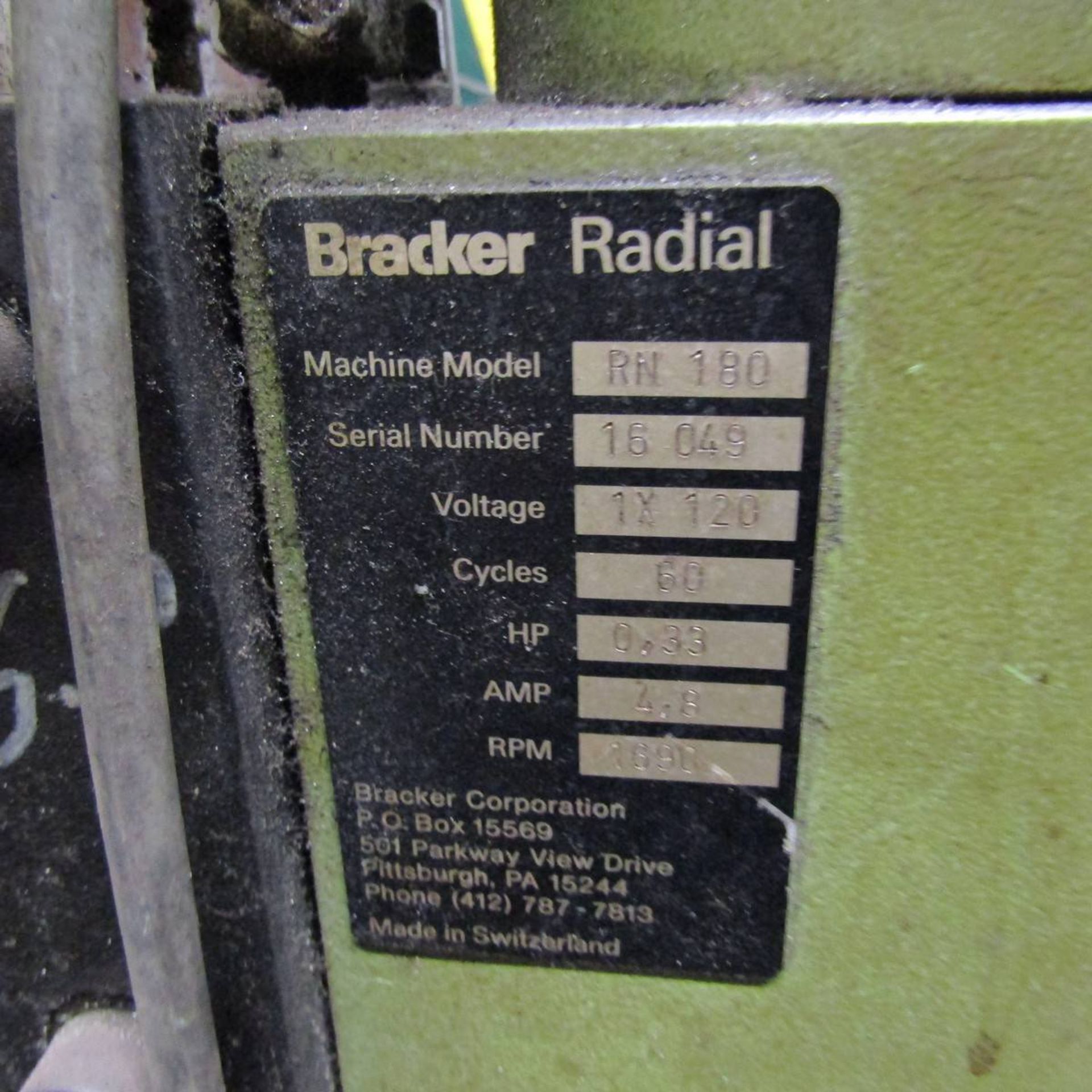 Bracker Radial RN180 Riveter - Image 3 of 3