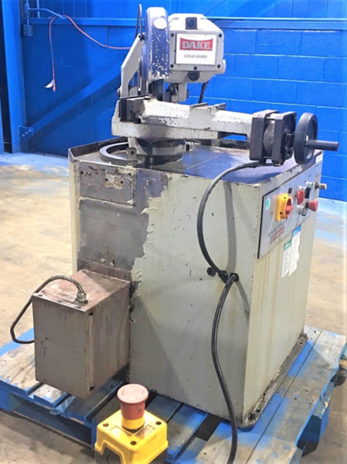2003 Thomas Dake Semi-Automatic Cold Saw | 14", Mdl: 350ST/SA, S/N: 03-02217, Located In: - Image 8 of 17