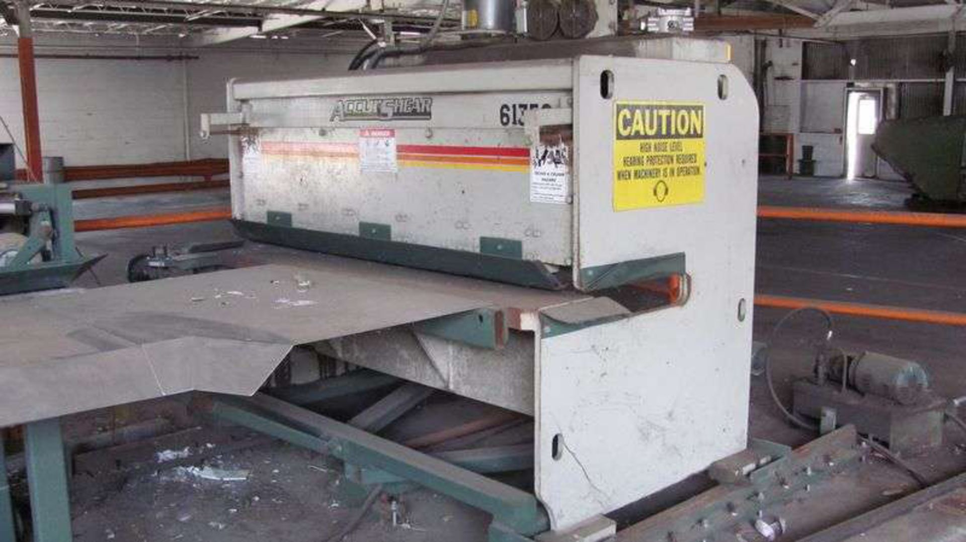 2004 Accurshear Hydraulic Power Shear | 14 Ga. x 6', Mdl: 61356 LAM, S/N: 4740, Located In: