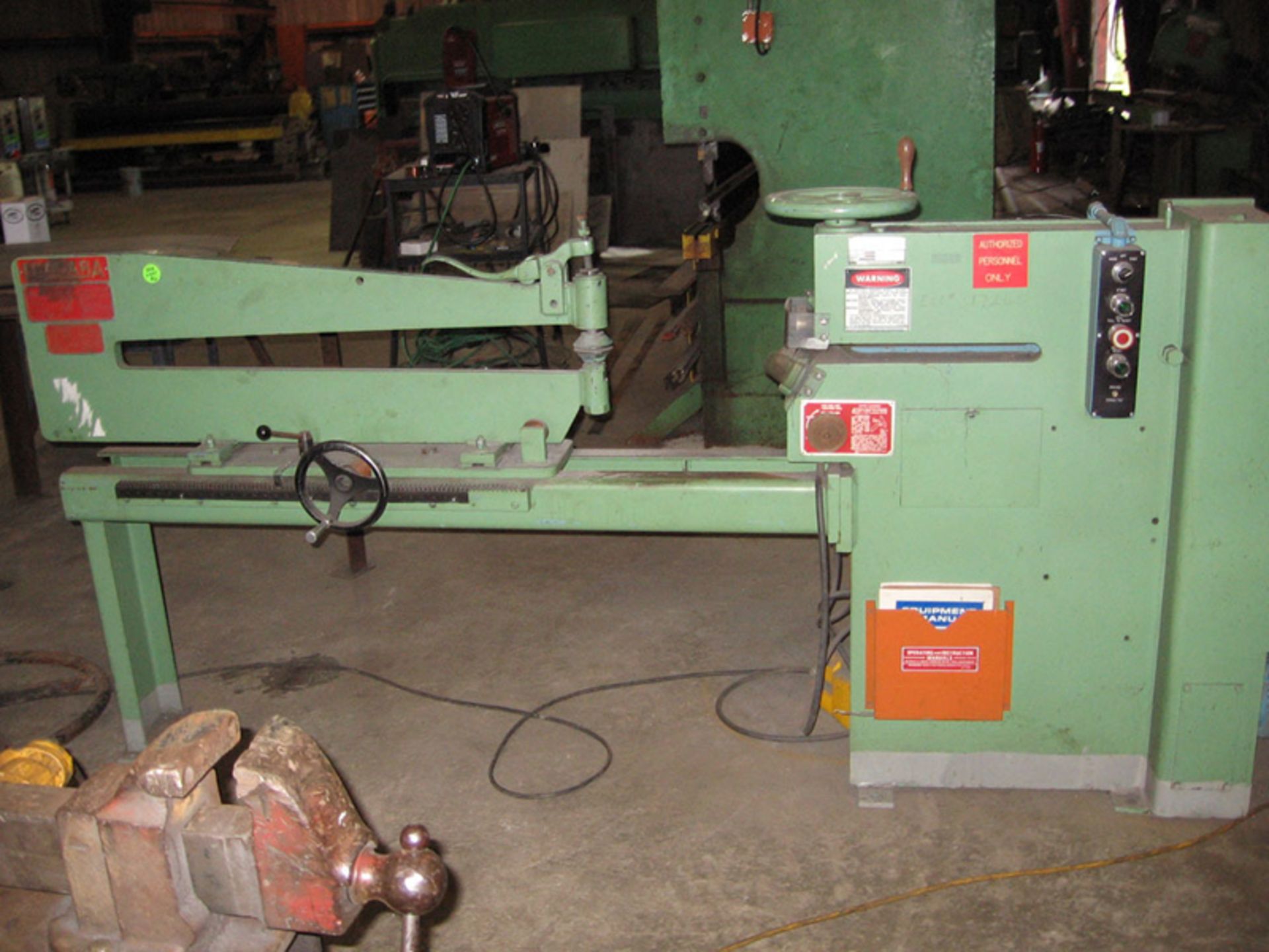 Niagara Ring & Circle Shear | 10 Ga. x 60", Mdl: 31RC, S/N: 173526, Located In: Painesville, OH