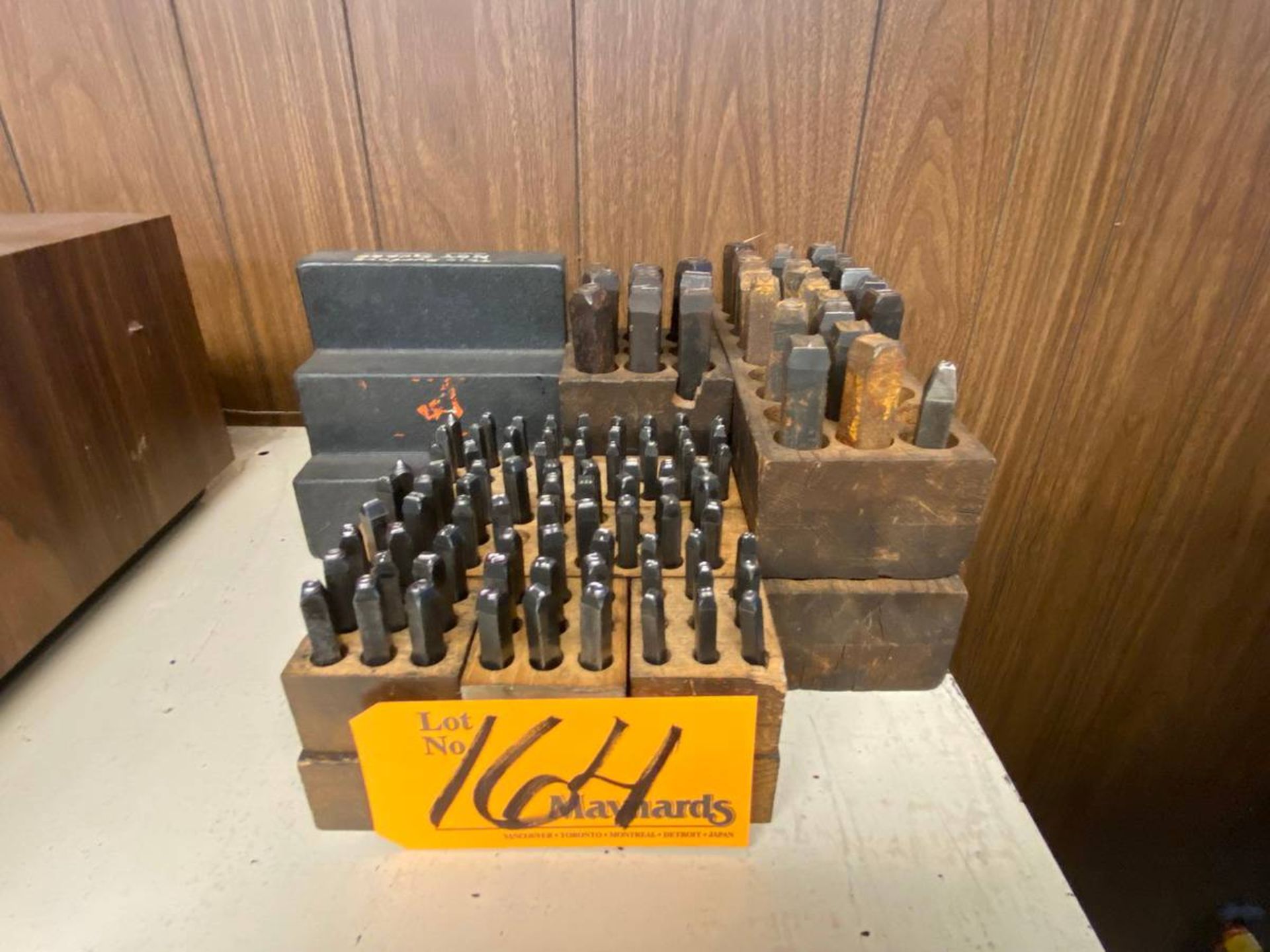 Assorted Various Size Number And Letter Punch Sets