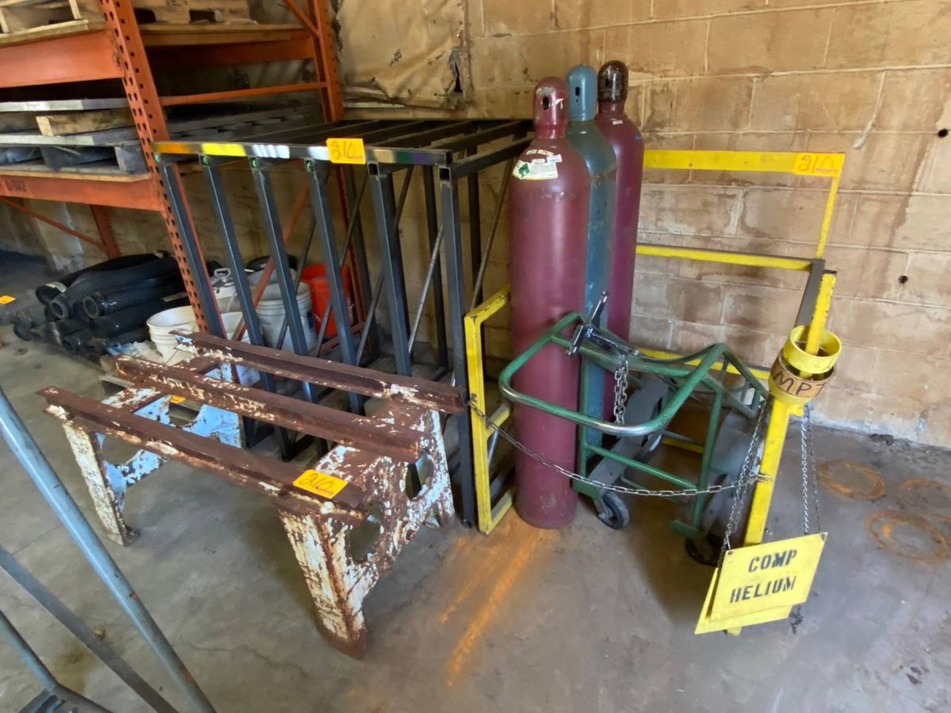 Assorted Tank Rack, Meterial Racks, - Image 2 of 5