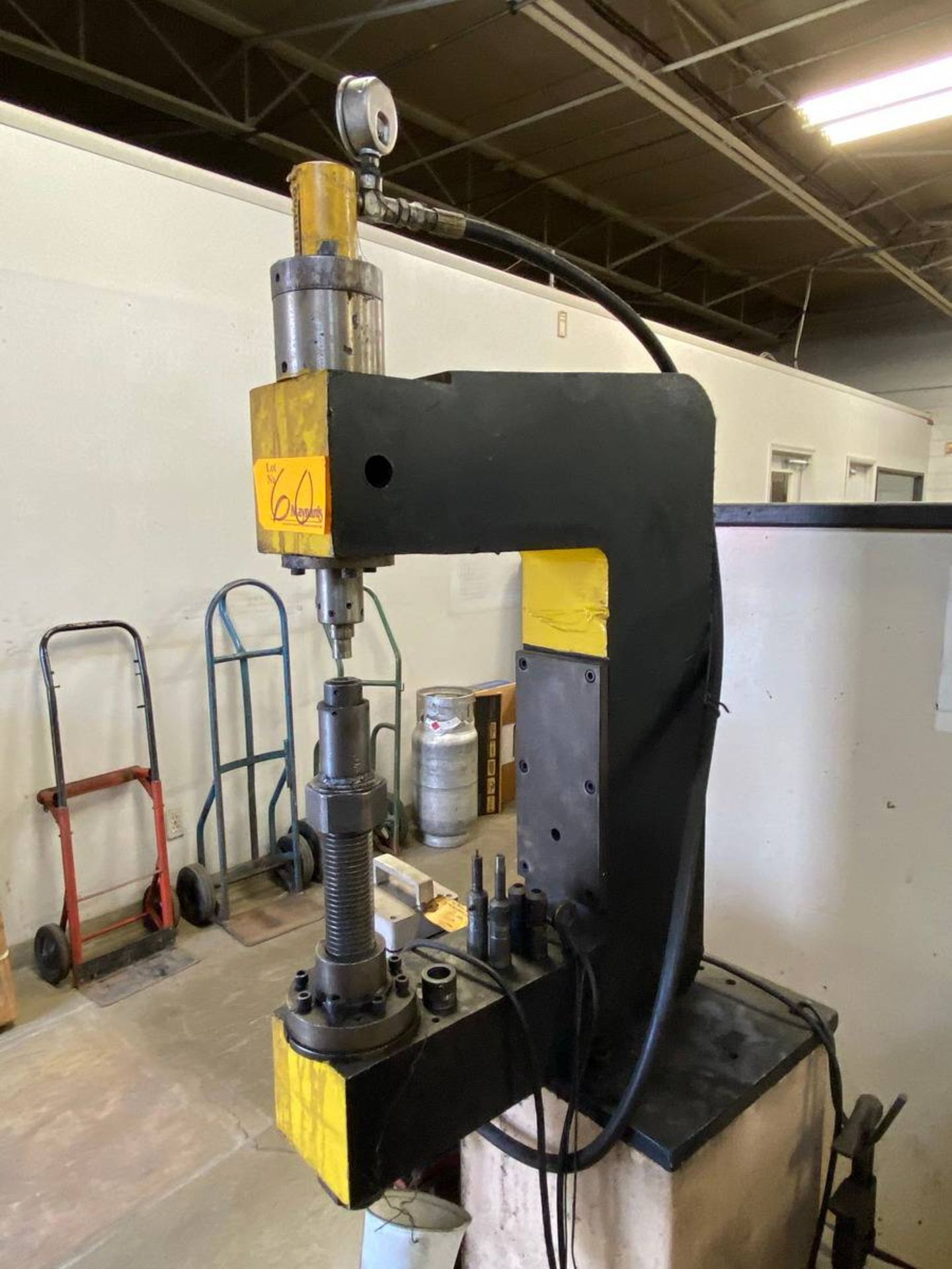 10-Ton, 4'' Stroke C- Frame Press 5000 Psi - Image 3 of 7