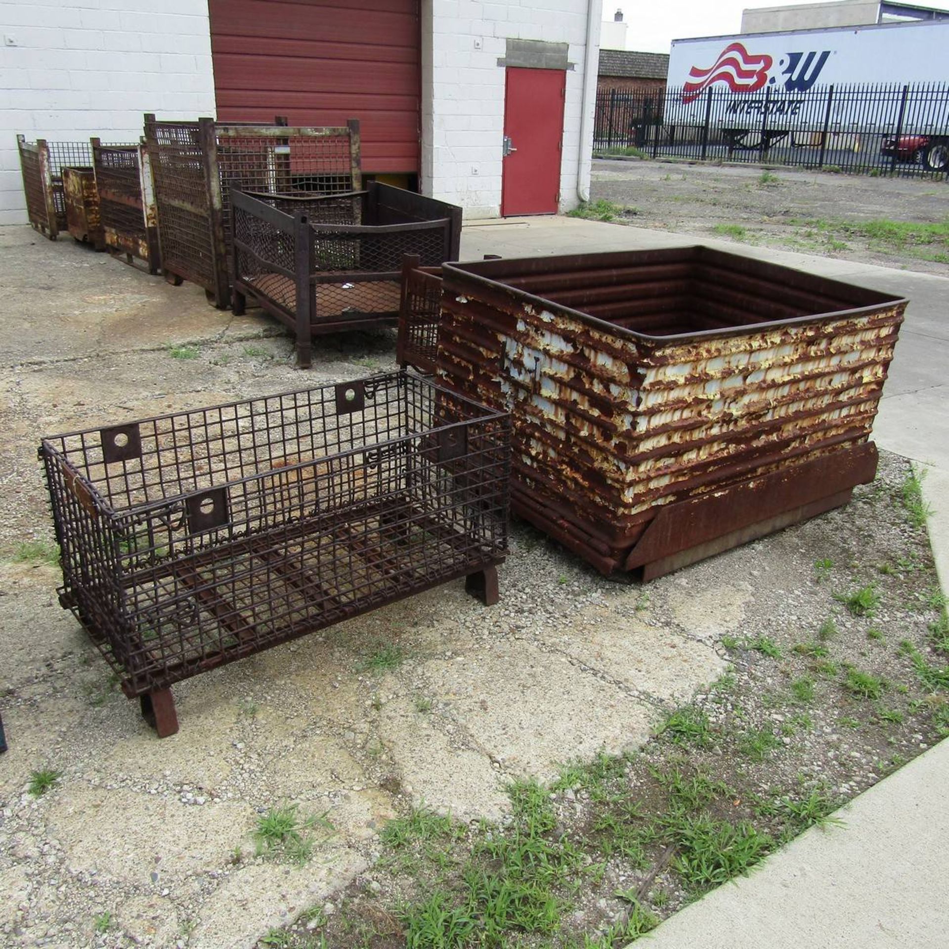 Assorted Size Wire & Steel Bins - Image 2 of 3