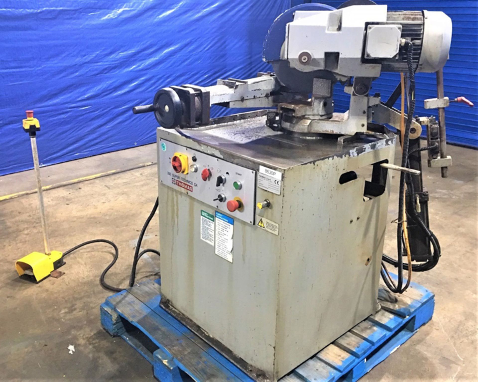 2003 Thomas Dake Semi-Automatic Cold Saw | 14", Mdl: 350ST/SA, S/N: 03-02217, Located In: - Image 2 of 17