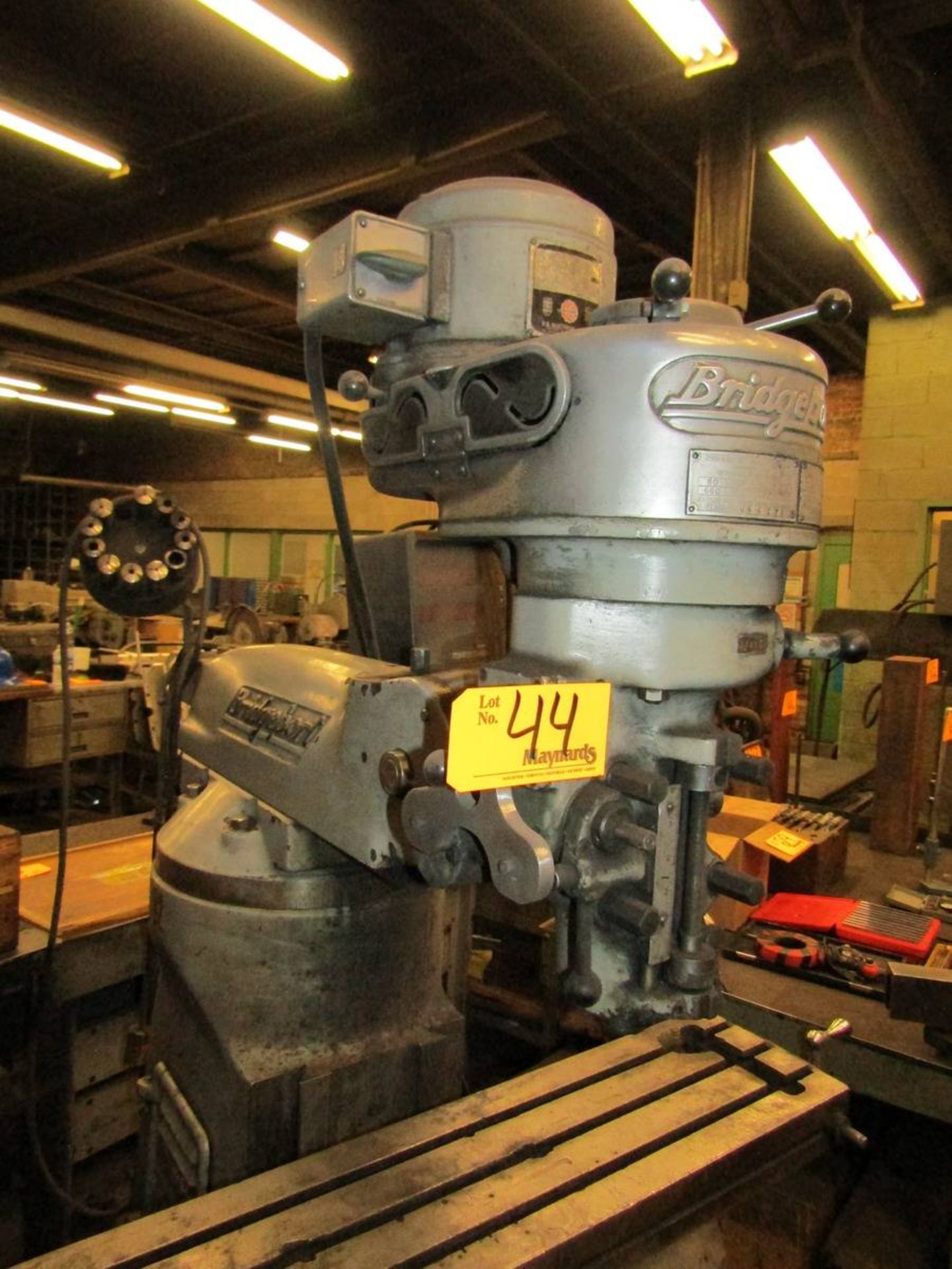 Bridgeport 1 HP Vertical Turret Milling Machine - Image 3 of 7