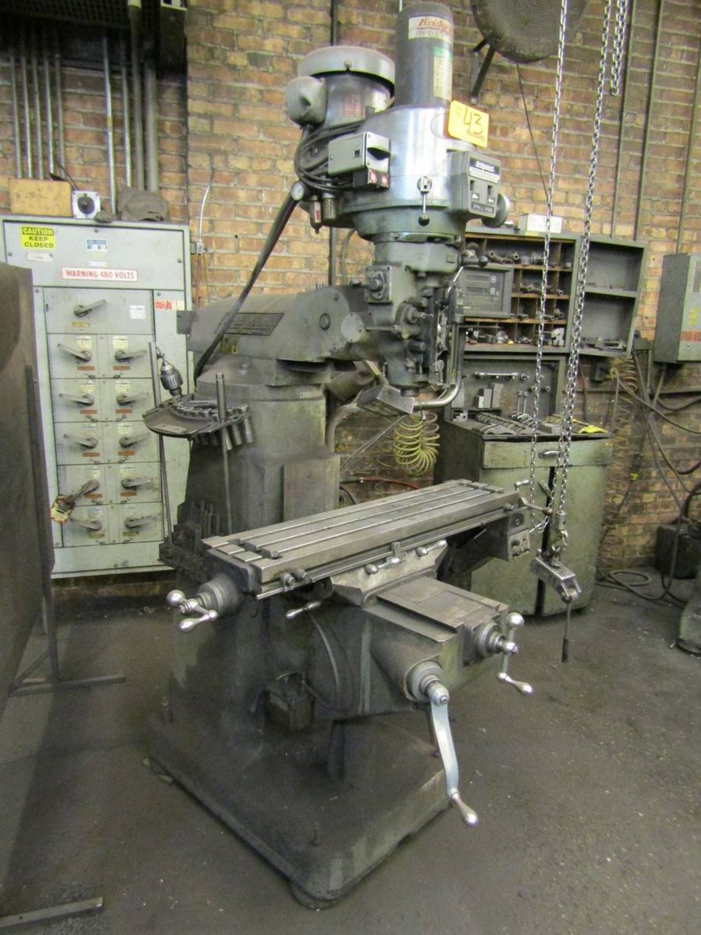 Bridgeport 2 HP Vertical Turret Milling Machine