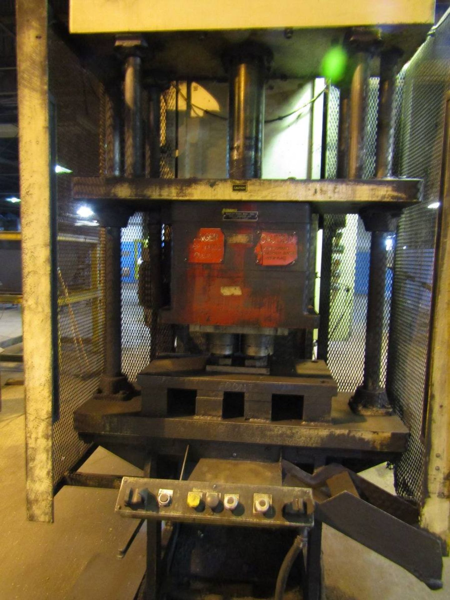 Greenard HCA-75-60R21 75-Ton Hydraulic Vertical Gap Frame Trim Press - Image 5 of 9