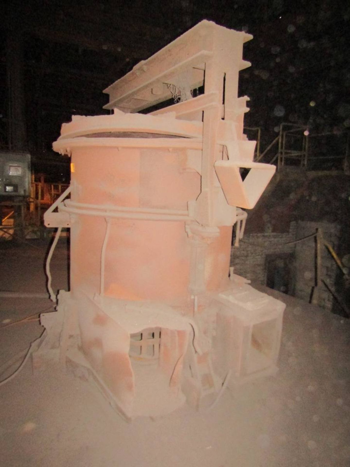 Brown Boveri 1.5-Ton Pre-Heat System Charge Bucket