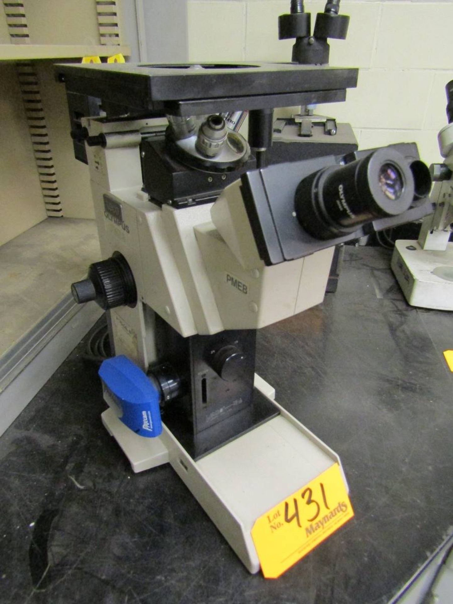 Leco Olympus PME3 Inverted Metallurgical Microscope - Image 2 of 6