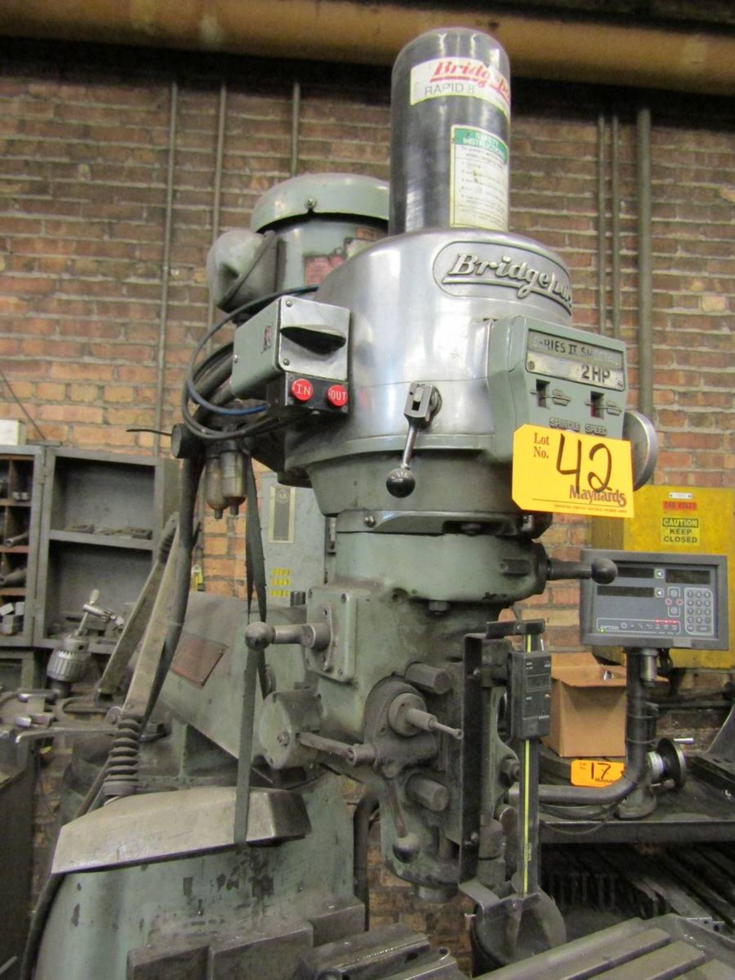 Bridgeport Series II Special 2 HP Vertical Turret Milling Machine - Image 3 of 7