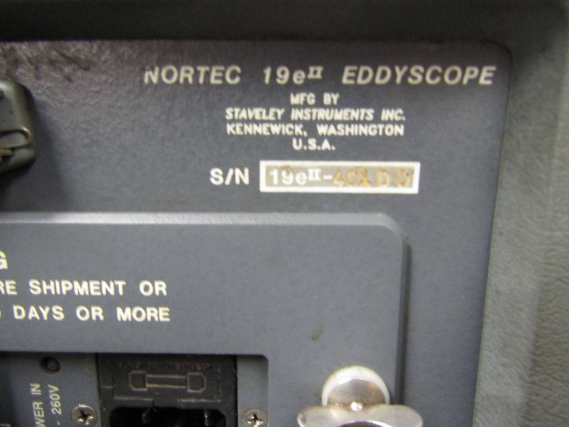 Staveley Nortec-19eII Eddy Current Flaw Detector - Image 4 of 4