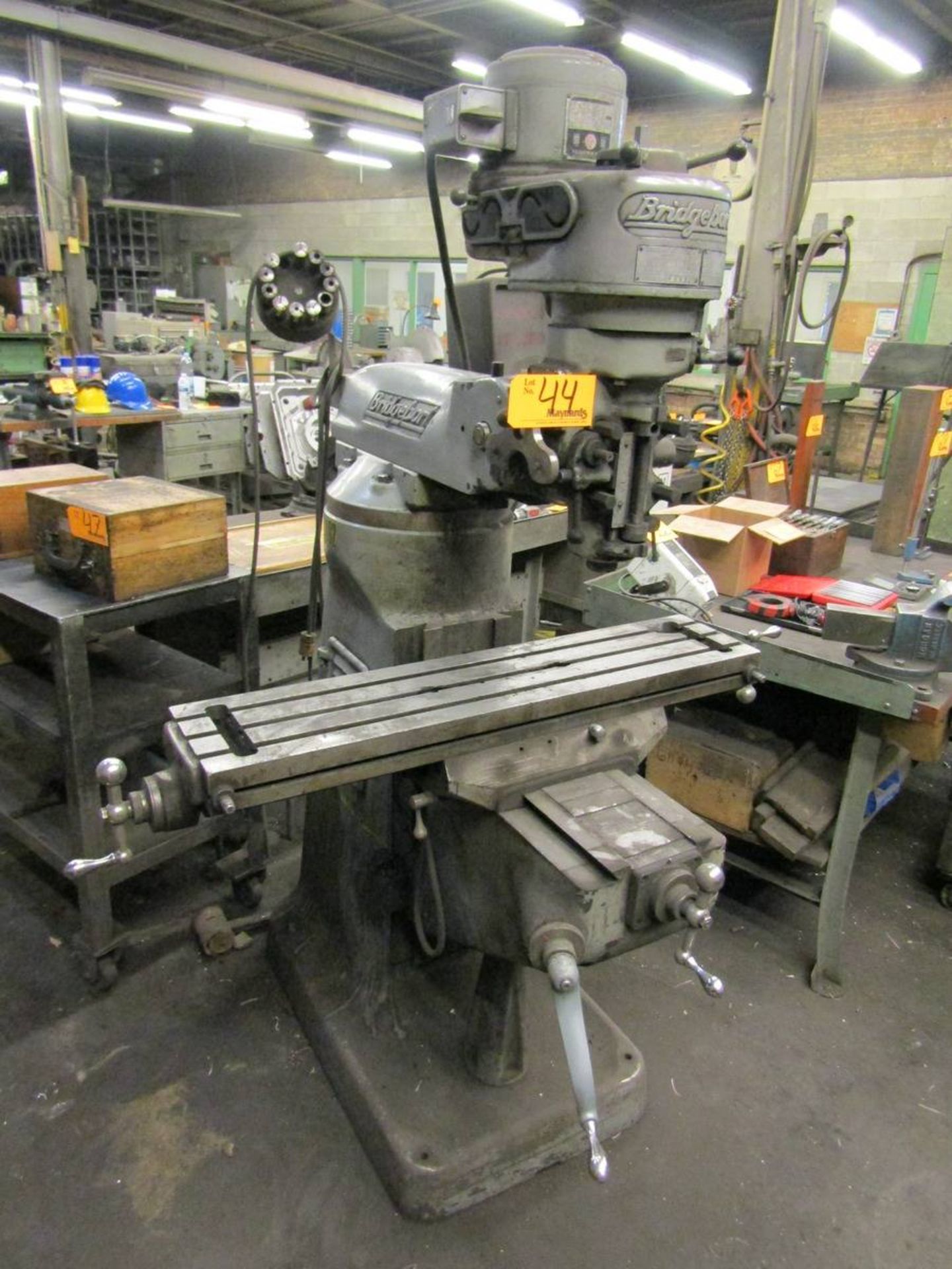 Bridgeport 1 HP Vertical Turret Milling Machine