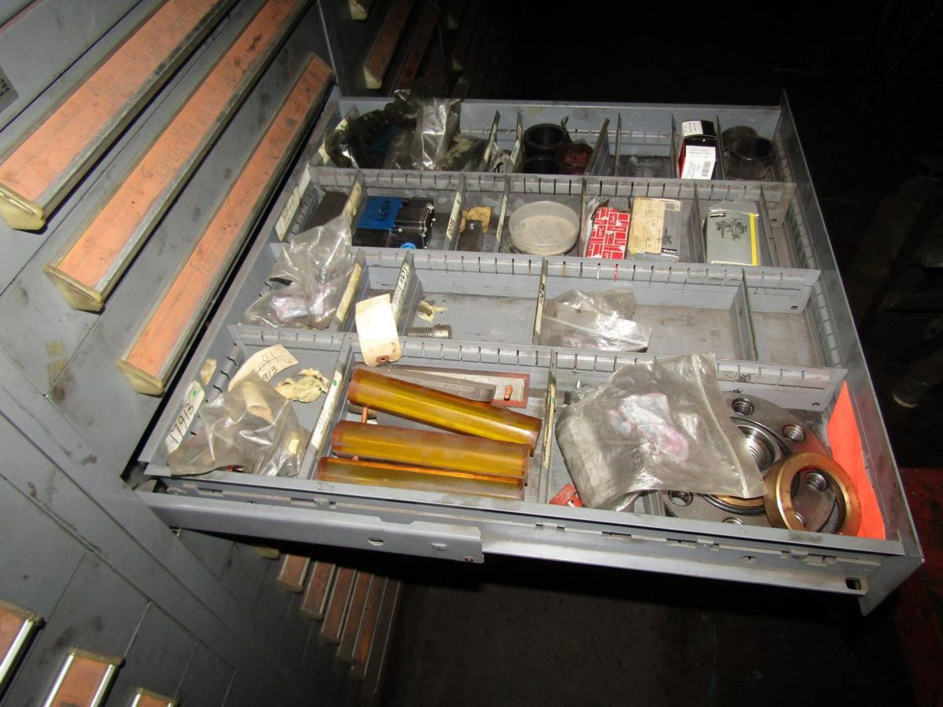 Stanley Vidmar 12-Drawer Heavy Duty Parts Cabinet - Image 5 of 13