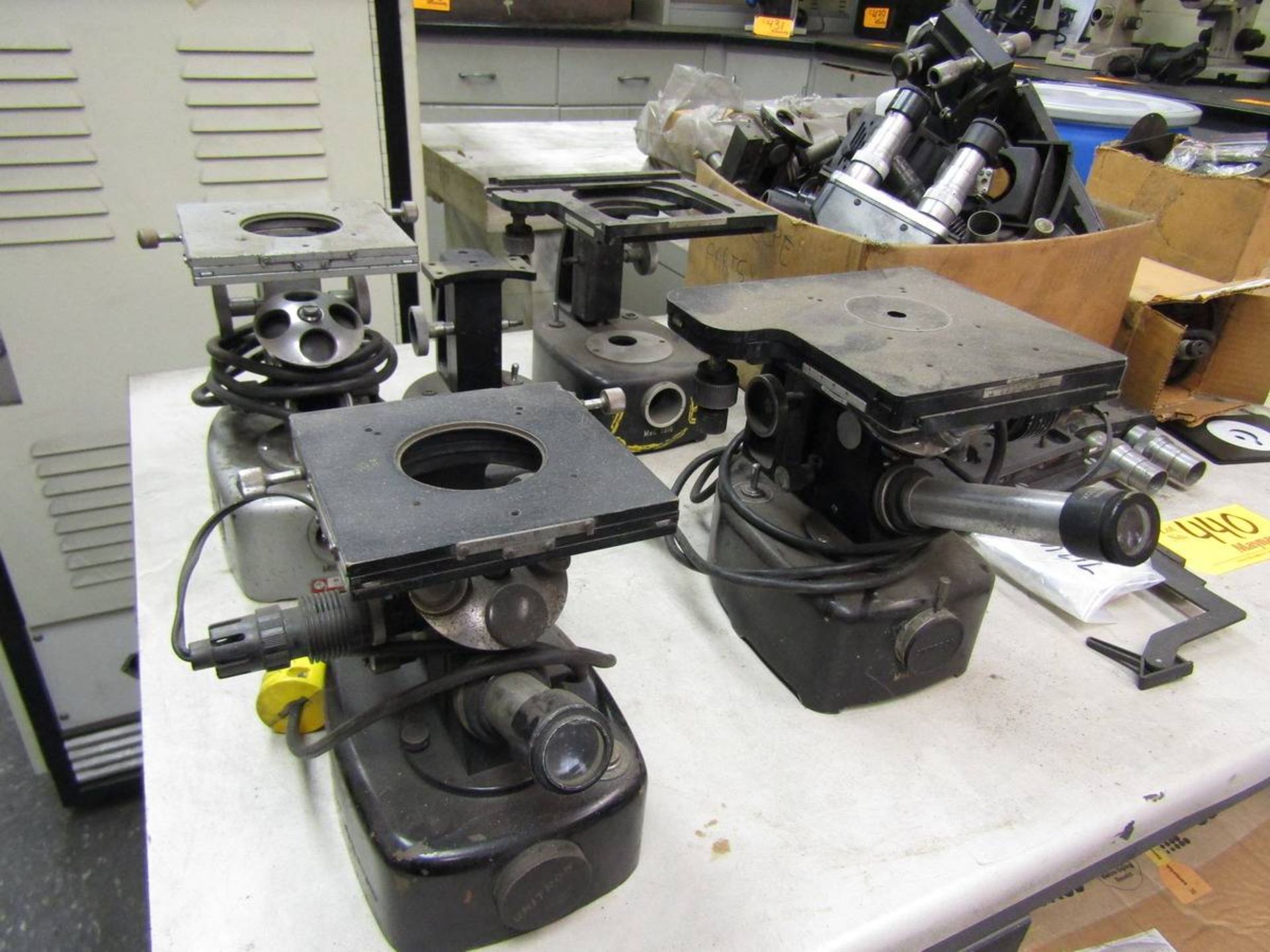 Unitron Lot of Assorted Microscope Spare Parts - Image 2 of 6