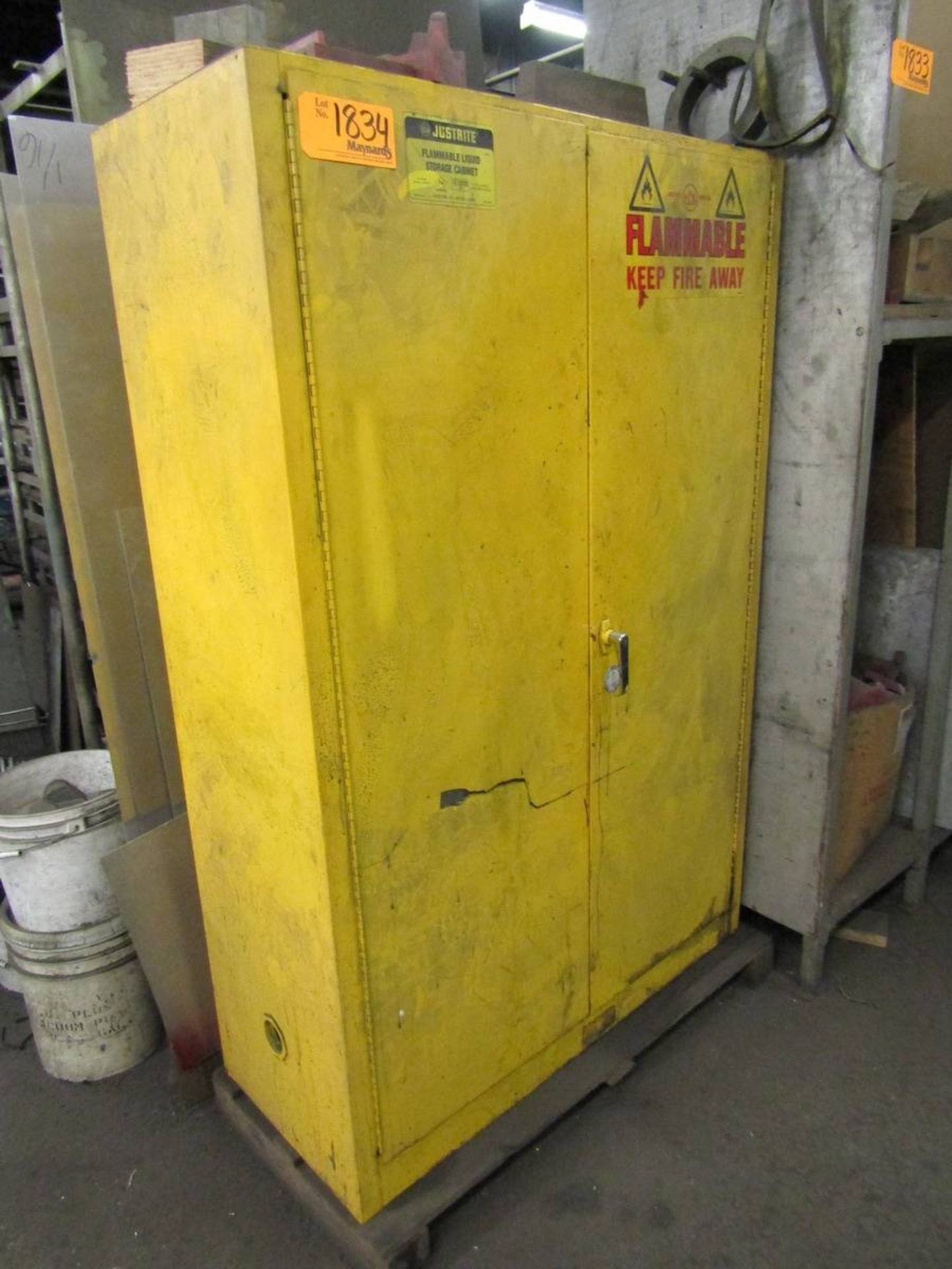 Justrite Flammable Liquid Storage Cabinet