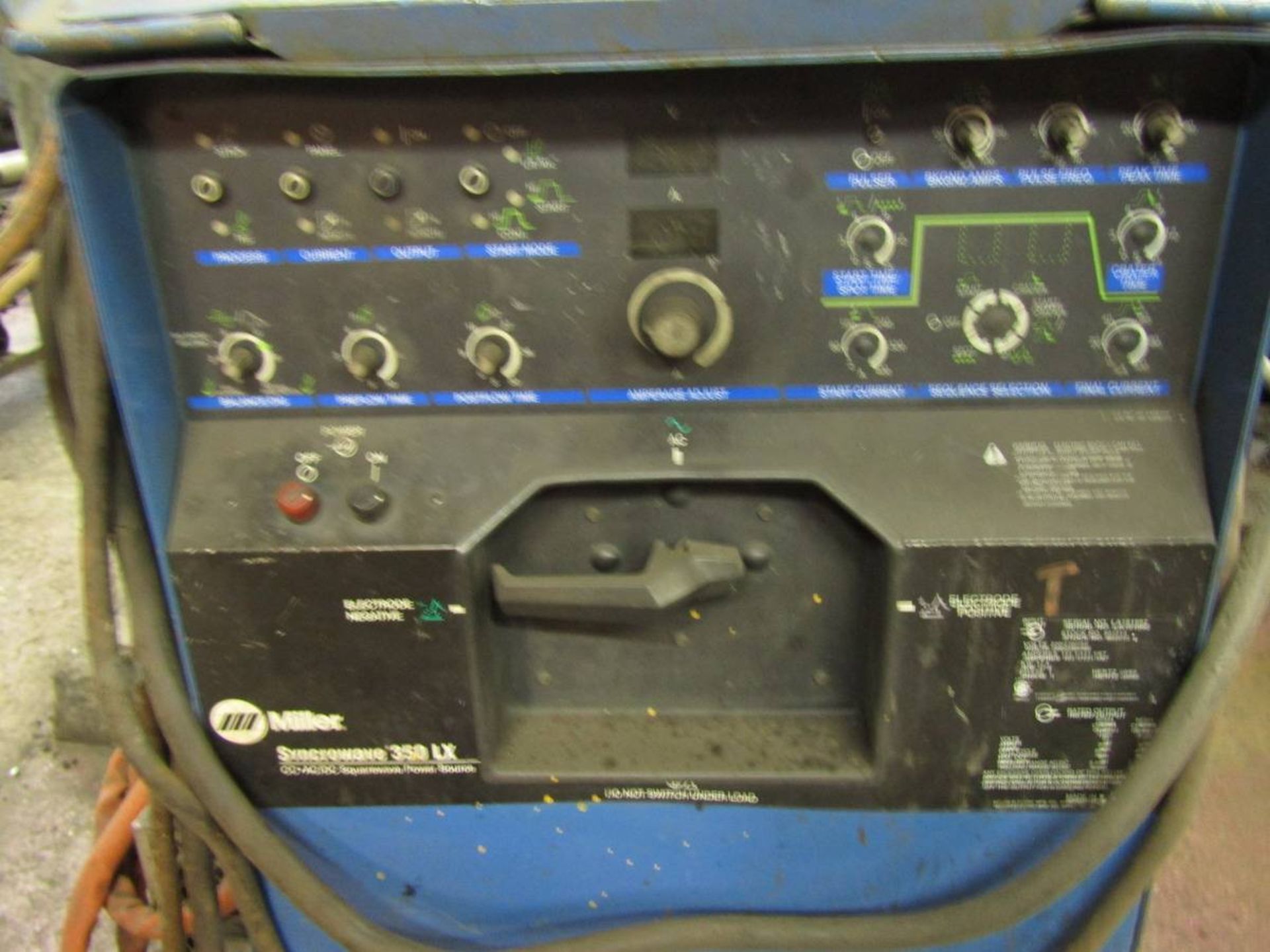 Miller Syncrowave 350 LX CC-AC/DC Squarewave Power Source Tig Welder - Image 3 of 6